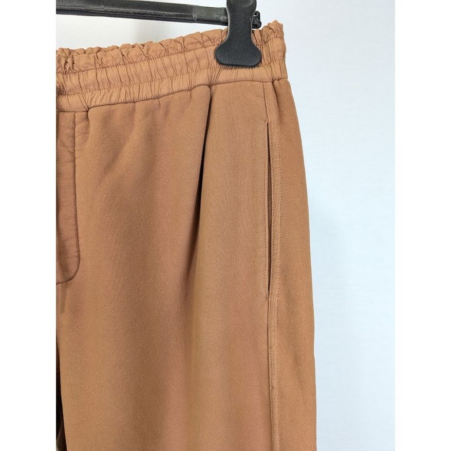 Saint Laurent Paris o1rshd1 Molleton Doux Blanchi Gots Jogging sweatpants Brown Size US 36 / EU 52 - 7 Thumbnail