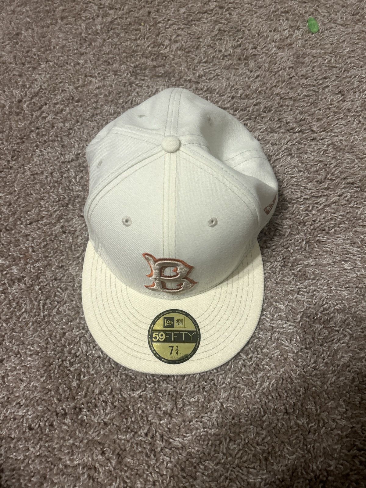 New Era Cream Boston Red Sox hat Jackie Robinson Edition Size ONE SIZE - 4 Thumbnail