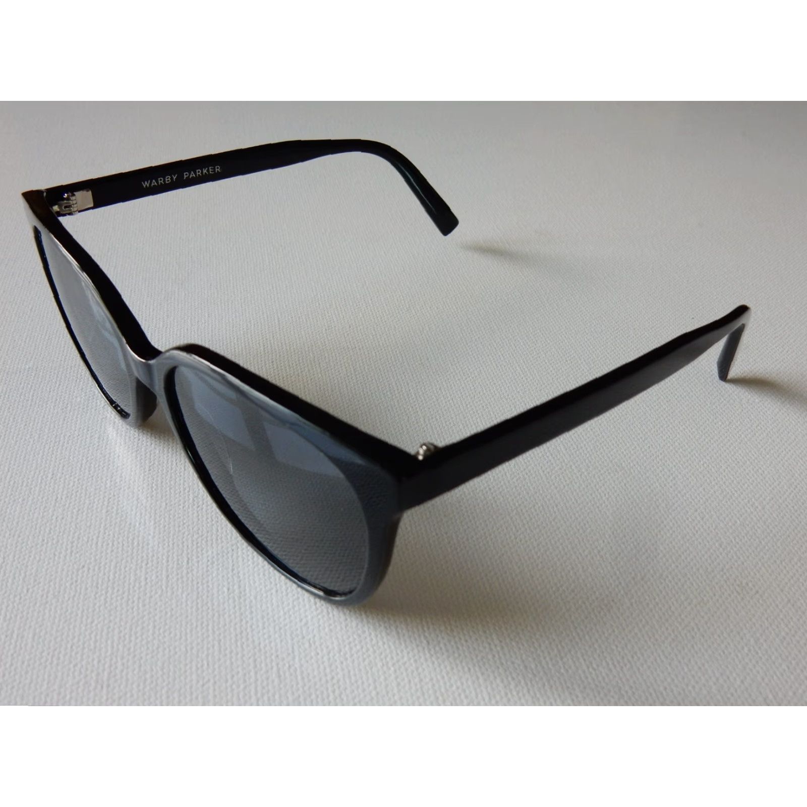 Parker VINTAGE Warby Parker Sunglasses Frames Only Men Adult Black 57mm 17mm 140mm Size ONE SIZE - 2 Thumbnail