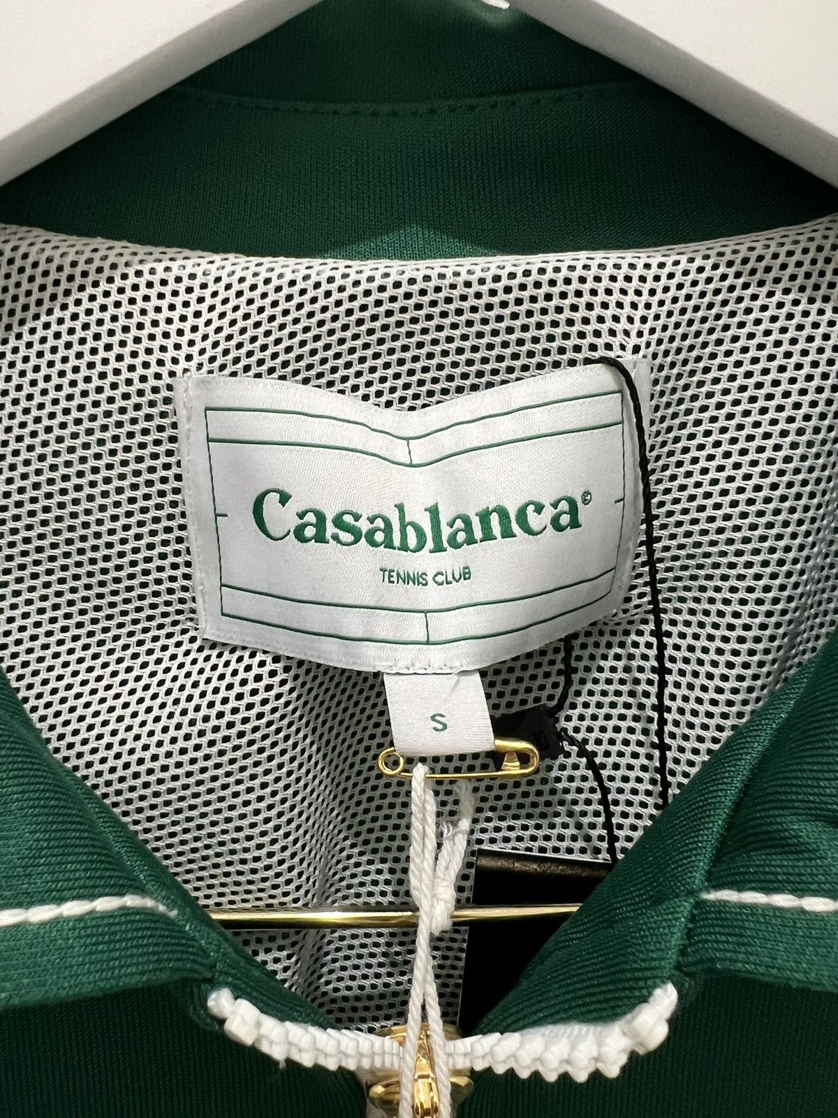 Casablanca Casablanca Laurel Zip-Up Track Jacket Green Size S Size US S / EU 44-46 / 1 - 6 Thumbnail