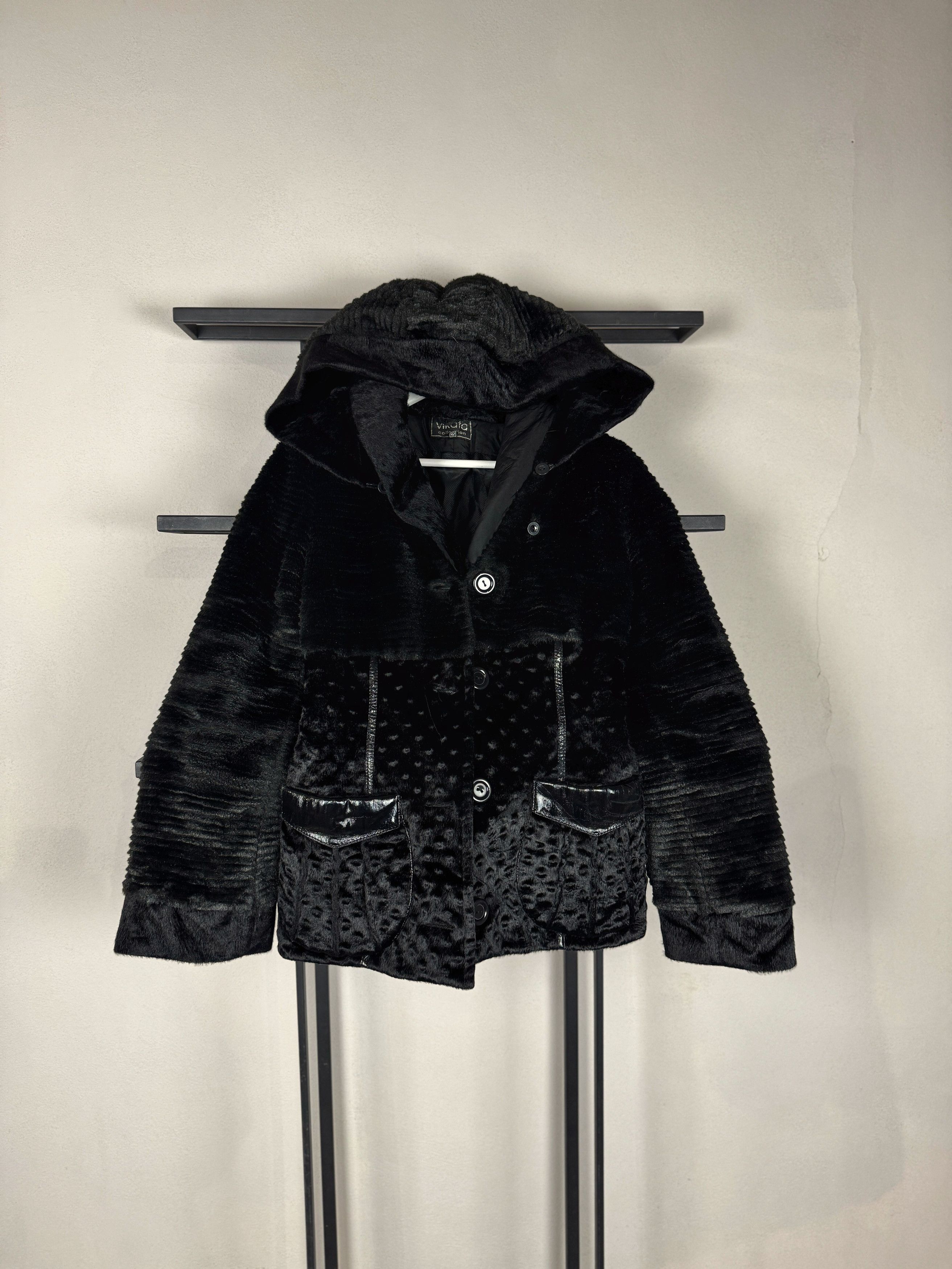 Issey Miyake Streetwear Japanese Luxury Real Fur Hooded Cargo Jacket 90s Size US S / EU 44-46 / 1 - 3 Thumbnail