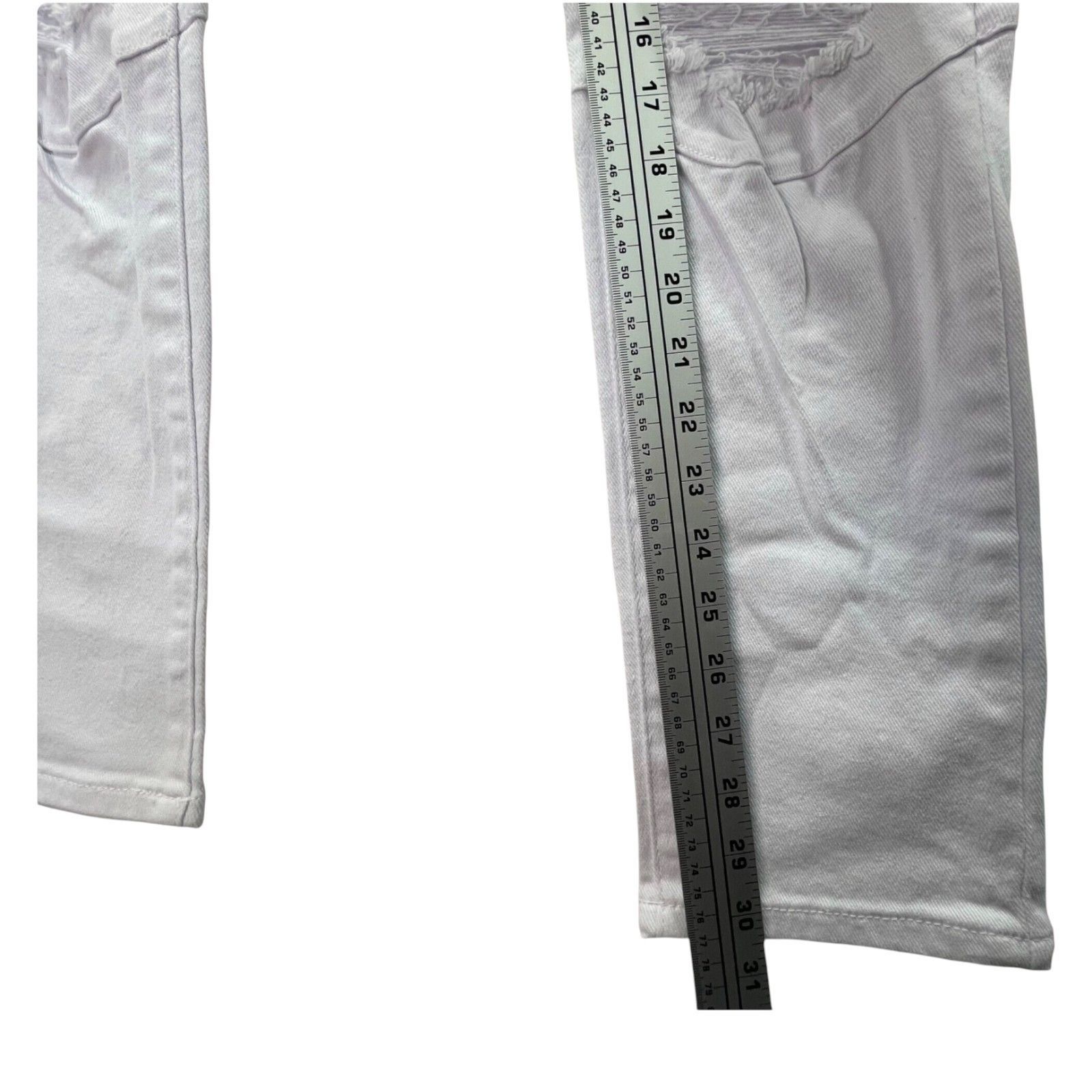 rue21 Rue 21 - Men's Supreme Flex Skinny Jeans Distressed - White Size US 28 / EU 44 - 6 Thumbnail