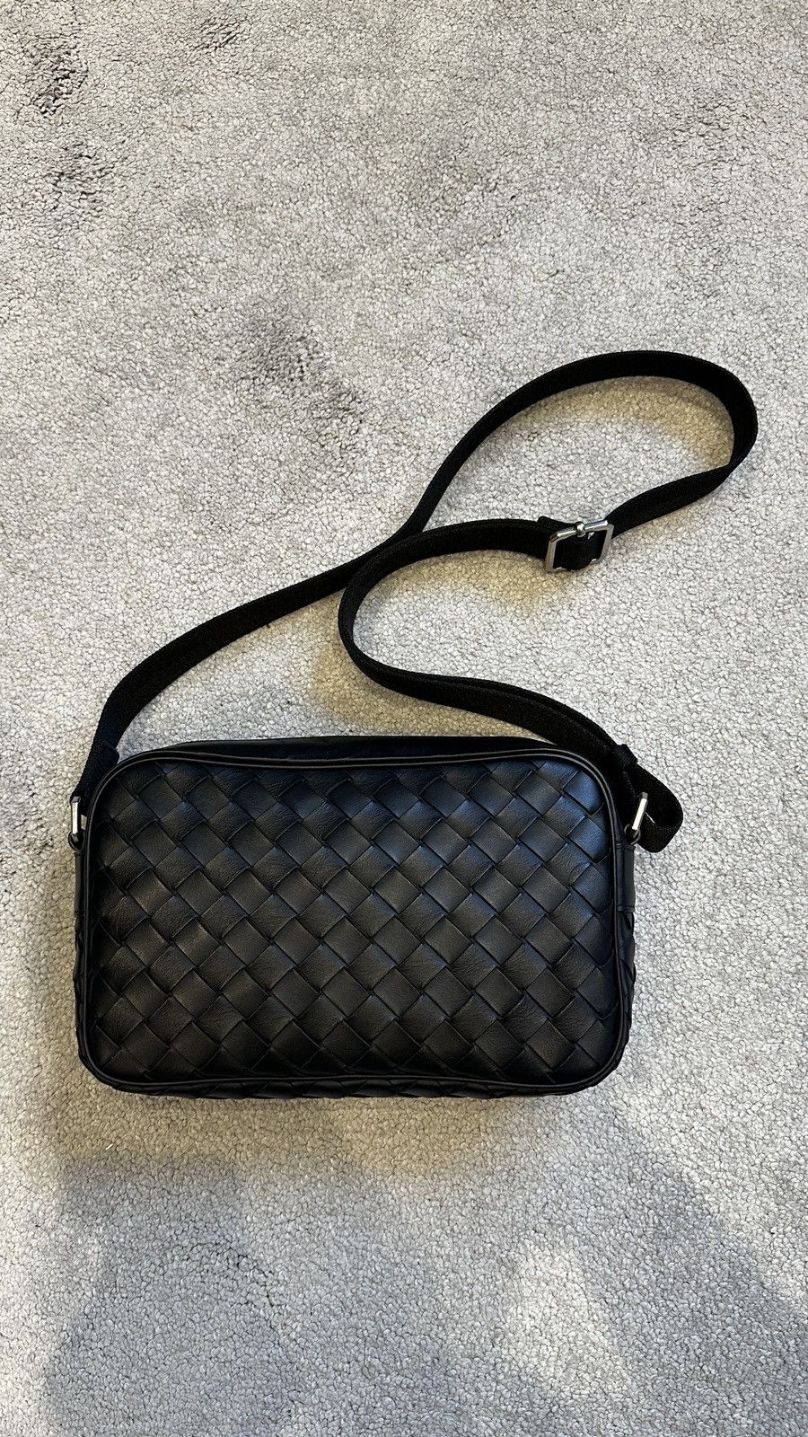 Bottega Veneta Bottega Veneta Small Leather Classic Intrecciato Camera Bag Size ONE SIZE - 1 Thumbnail