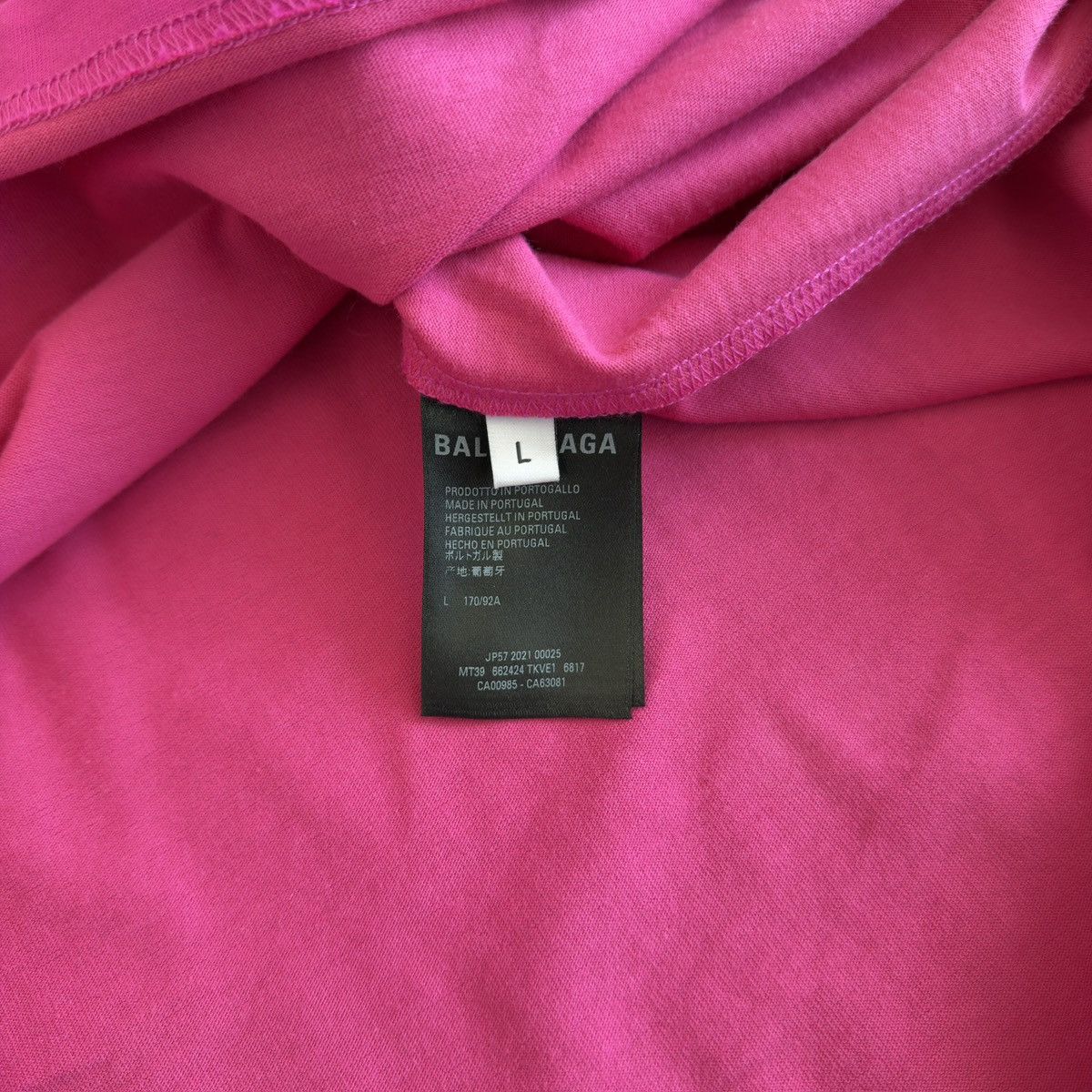 Balenciaga SS2021 This Is Not The New Balenciaga Logo Light Hoodie Size US L / EU 52-54 / 3 - 5 Thumbnail