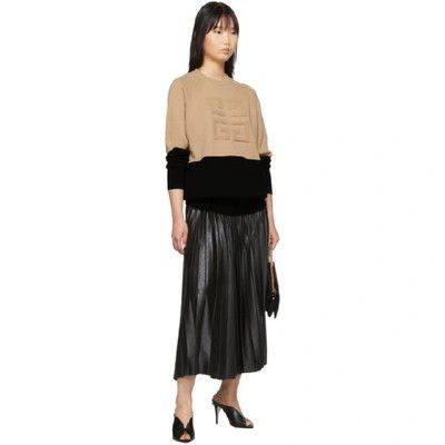 Givenchy o1srvl11e1224 4G Cashmere Sweater in Black Size L / US 10 / IT 46 - 4 Thumbnail