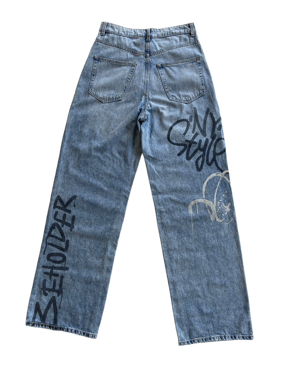 Zara Printed Baggy jeans Size 28" / US 6 / IT 42 - 7 Thumbnail
