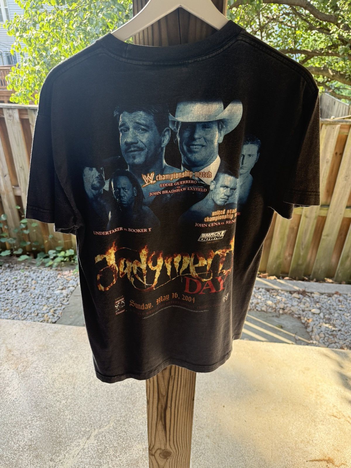 WWE Vintage 2004 WWE Judgement Day Undertaker Shirt Size US M / EU 48-50 / 2 - 2 Thumbnail