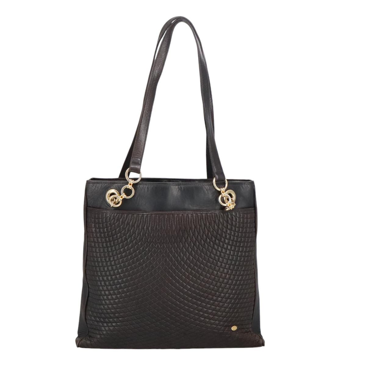 Bally Brown Leather Shoulder Bag (Pre-Owned) Size ONE SIZE - 1 Thumbnail