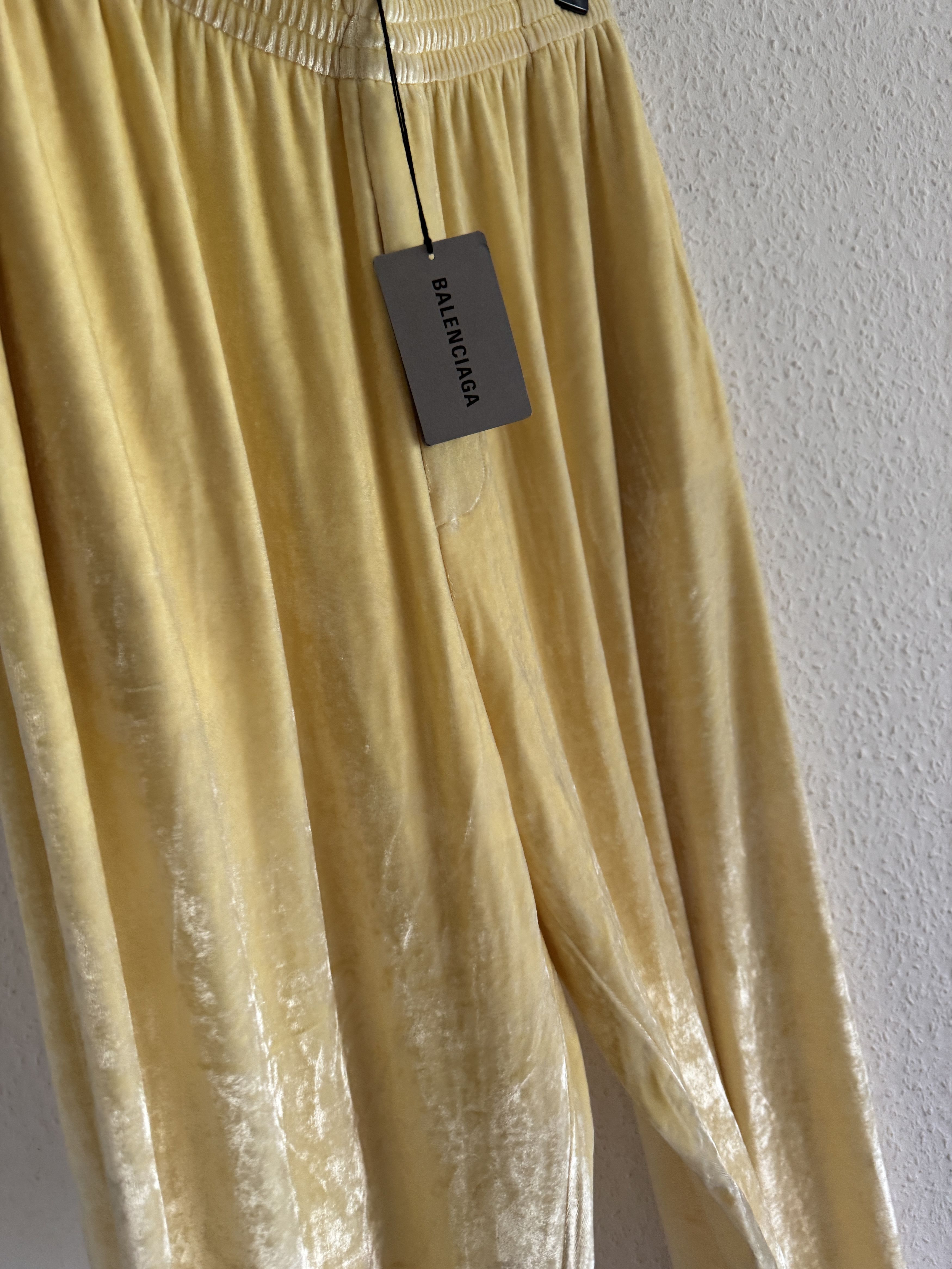 Balenciaga Balenciaga Shiny Velvet Straight Leg Trousers Size US 30 / EU 46 - 10 Thumbnail