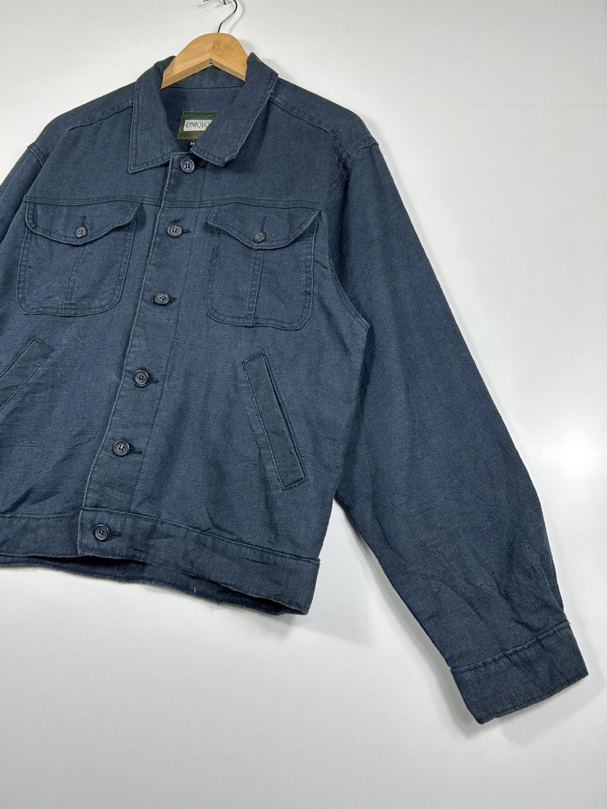 Uniqlo ⚡️Vintage Uniqlo Denim Button Chore Shirt Jacket Size US M / EU 48-50 / 2 - 3 Thumbnail