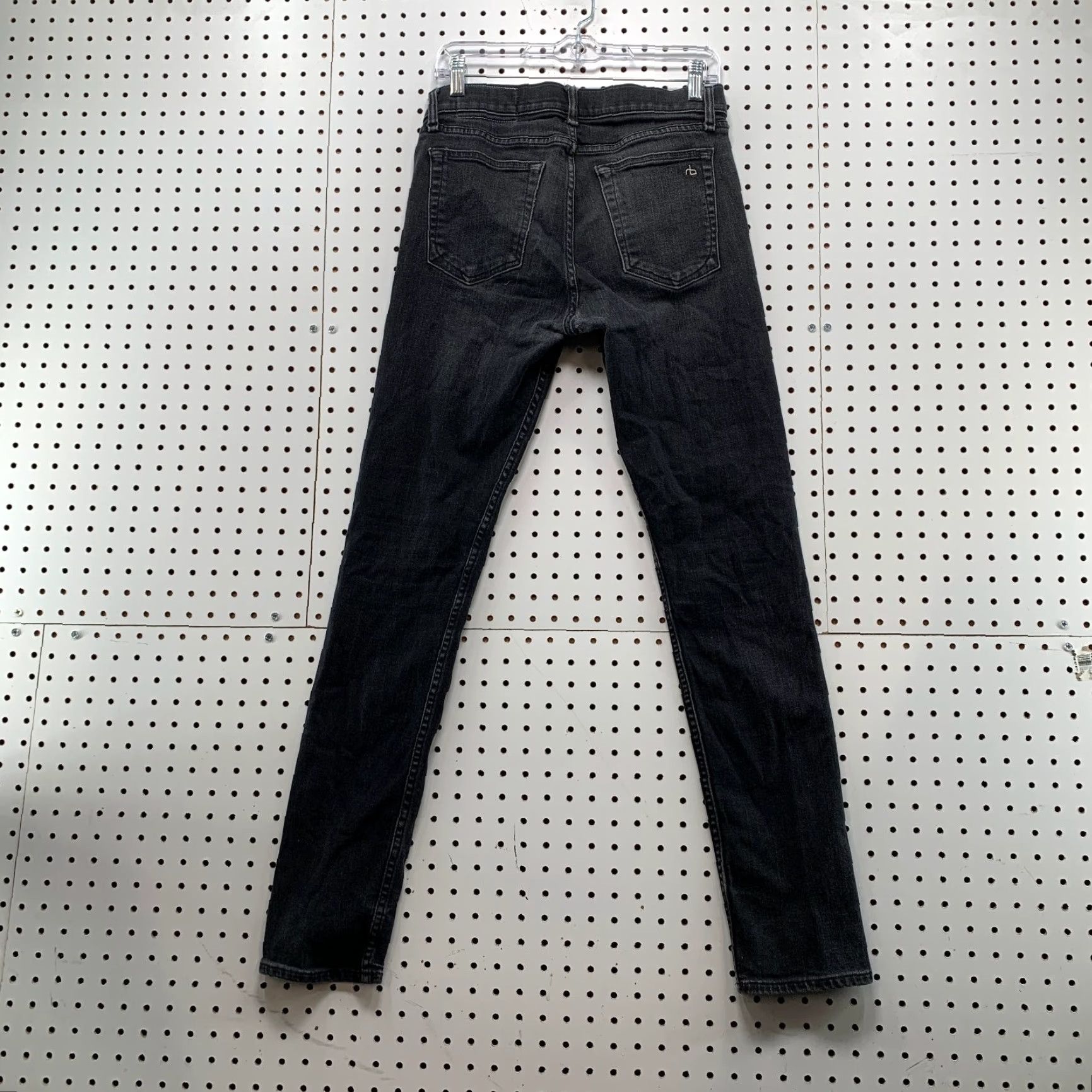 Rag & Bone rag & bone Skinny Denim Jeans Mens 30x32 Slim Leg Punk 2 Button Fly Blue Denim Jeans Mens Size 30 32 Slim Fit Punk mid rise 5-pocket Dinosaur? Size US 30 / EU 46 - 5 Thumbnail