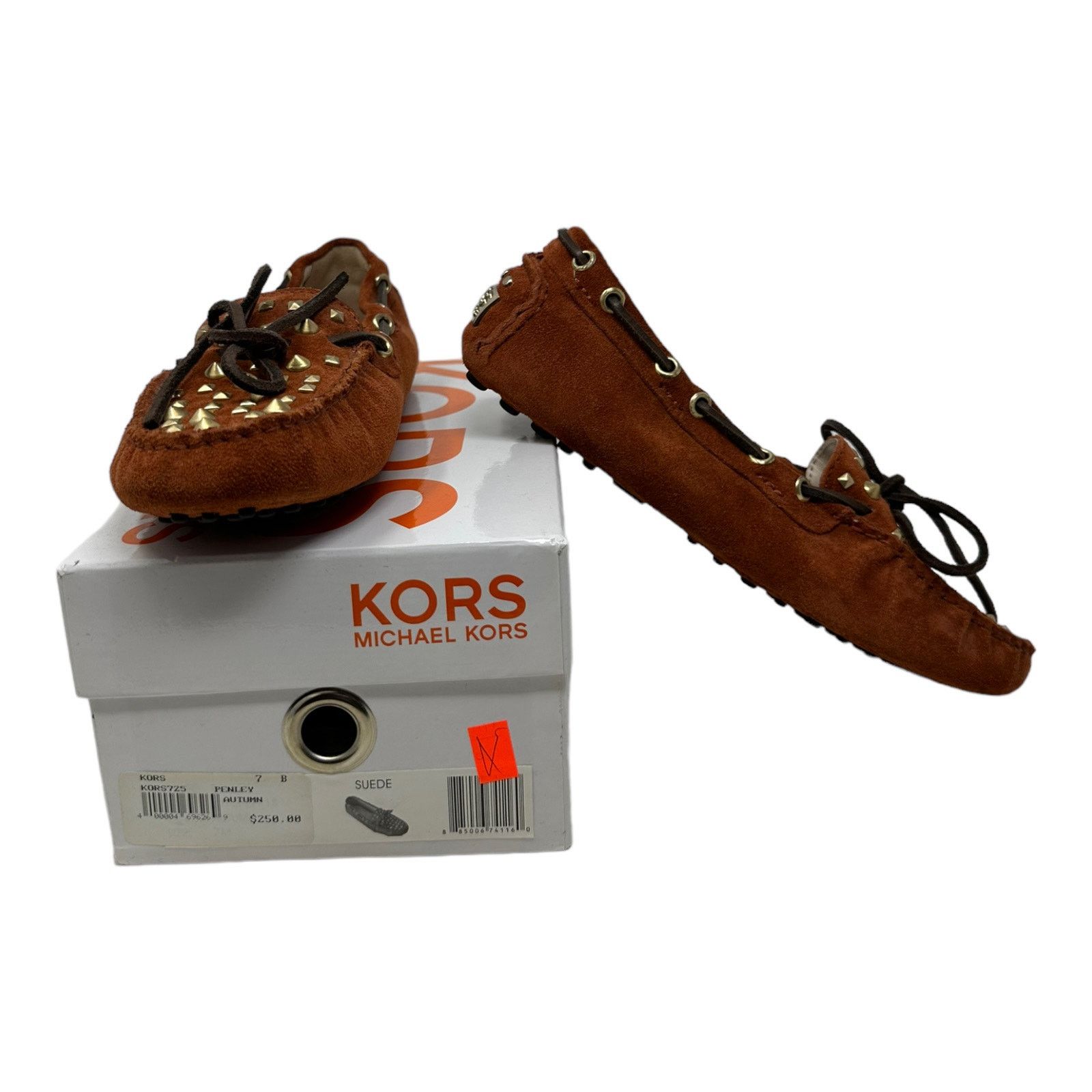 Michael Kors Michael Kors Penley Autumn suede studded moccasins size 7M Size US 7 / IT 37 - 3 Thumbnail