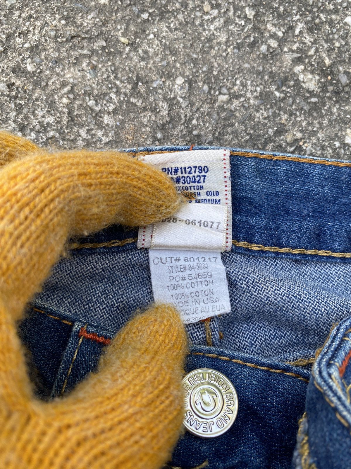 Japanese Brand × Le Grande Bleu (L.G.B.) × True Religion True Religion Flare Distressed Denim Size 26" / US 2 / IT 38 - 19 Thumbnail