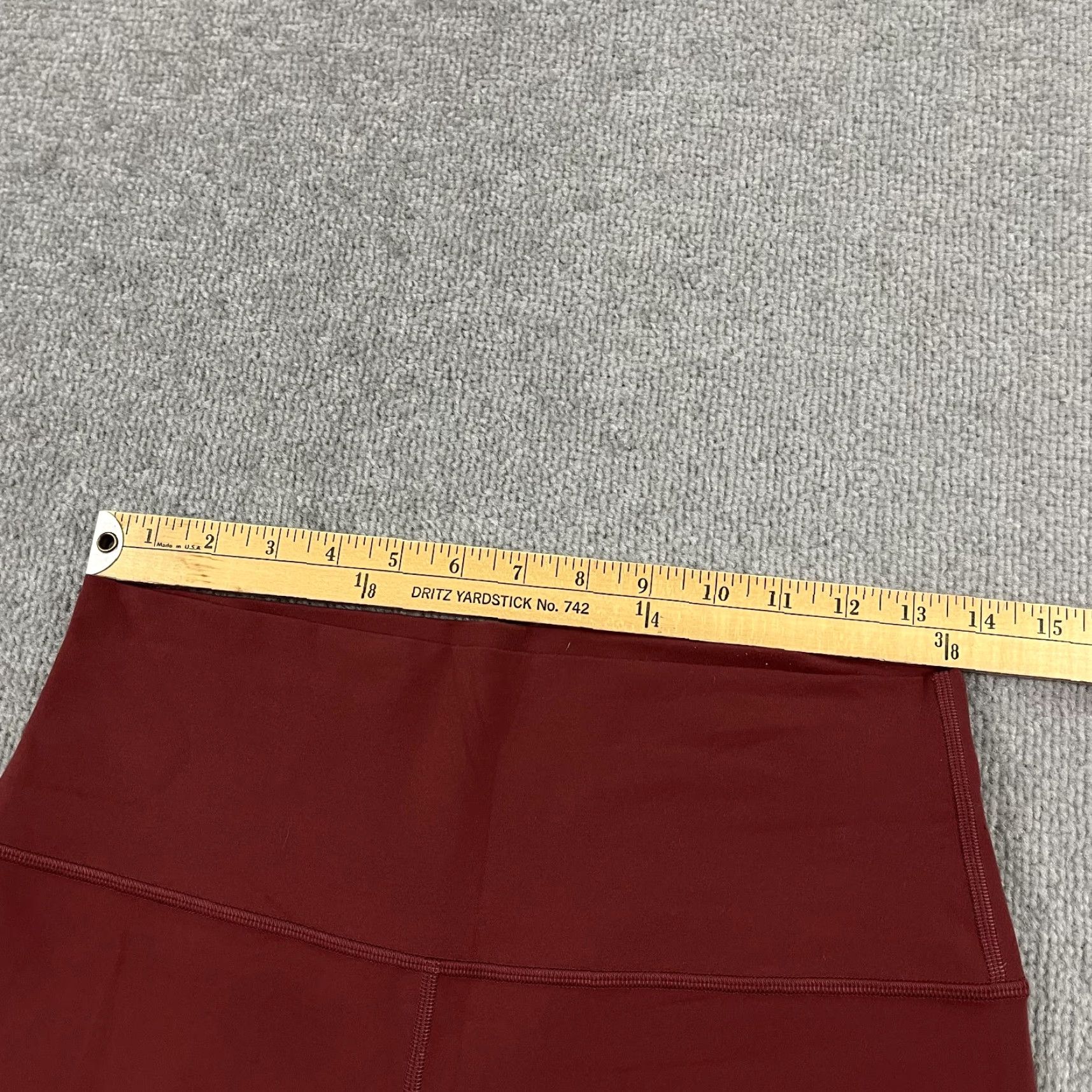 Lululemon Lululemon Align Pants Womens Size 10 28 Mulled Wine Red Active Fitness Yoga Size 32" / US 10 / IT 46 - 5 Thumbnail