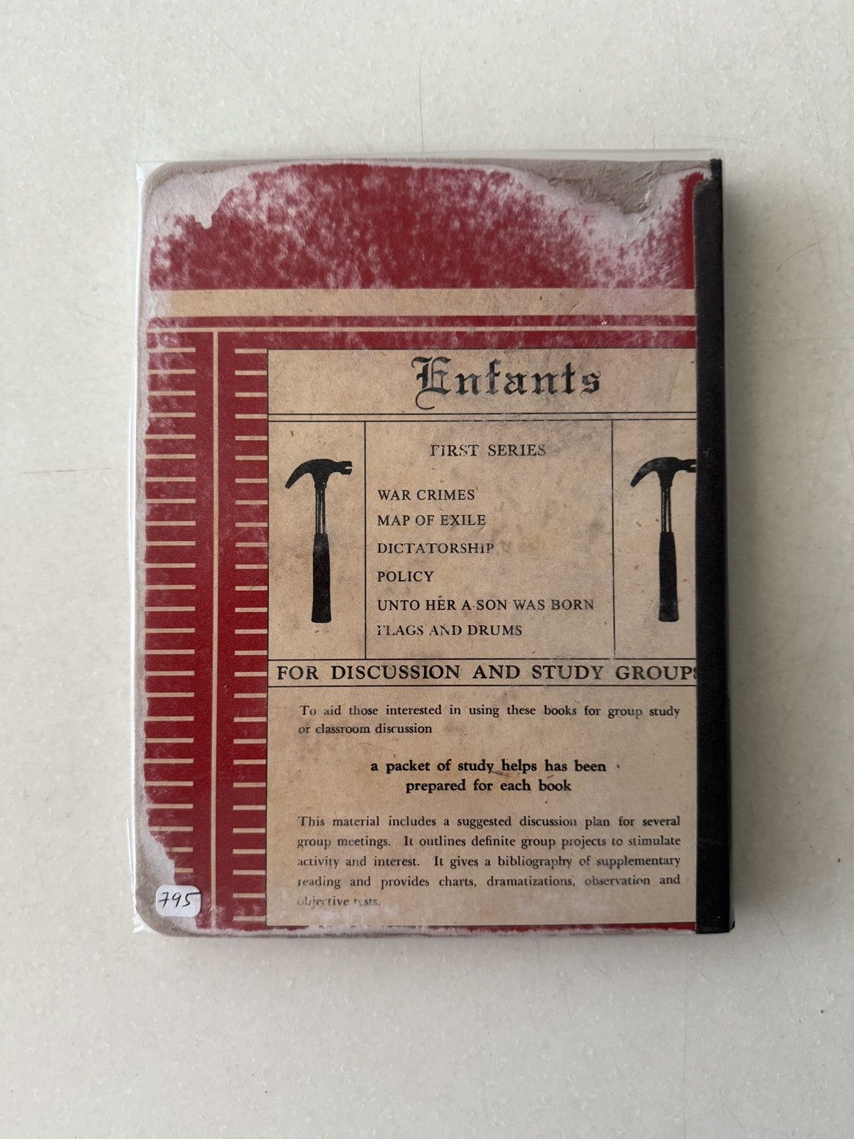Enfants Riches Deprimes GRAIL - ERD Henri Alexander Handmade Book/Invite Size ONE SIZE - 2 Thumbnail