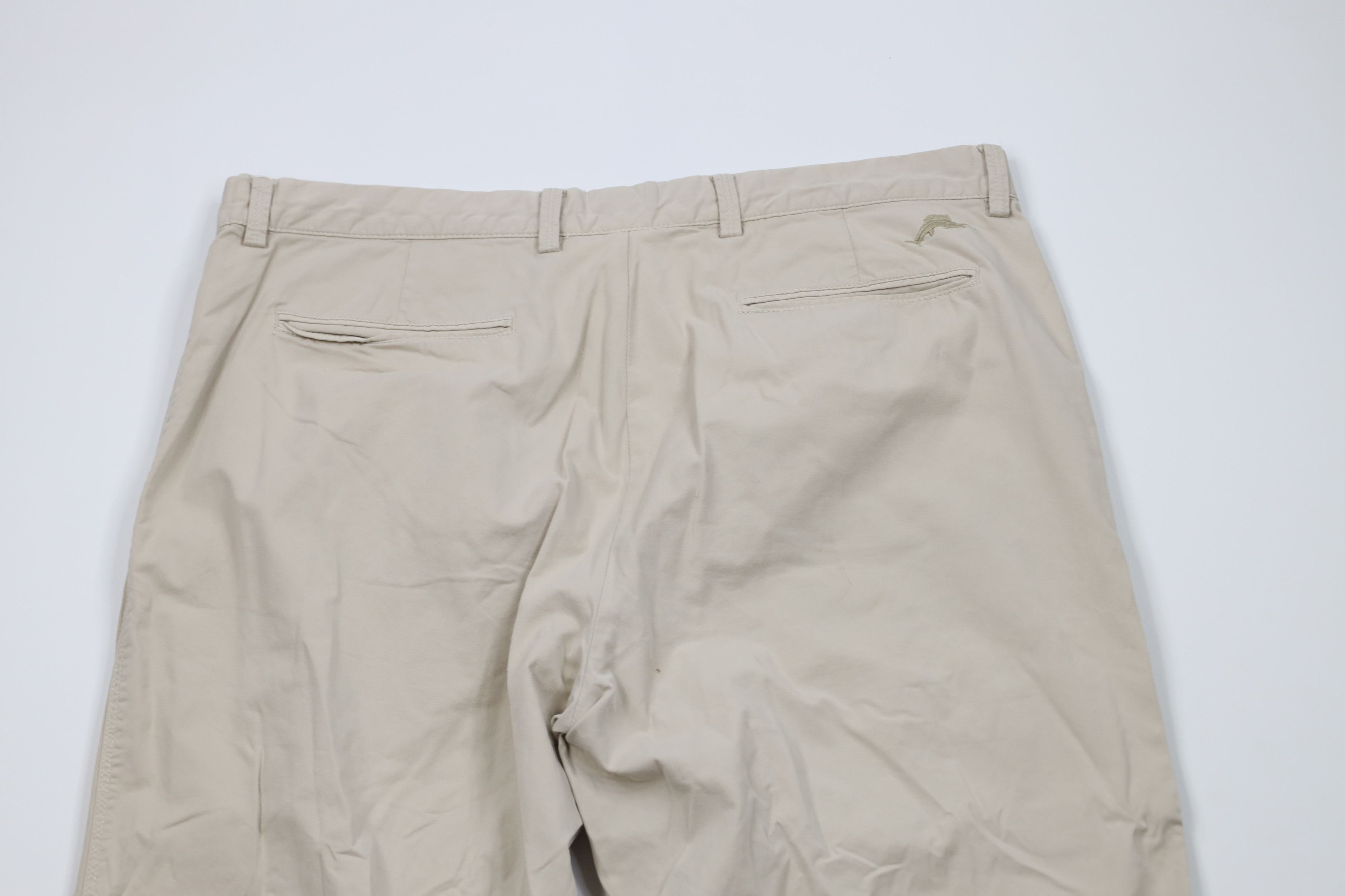 Tommy Bahama Vintage Tommy Bahama Stretch Wide Leg Chino Pants Beige Size US 36 / EU 52 - 12 Thumbnail