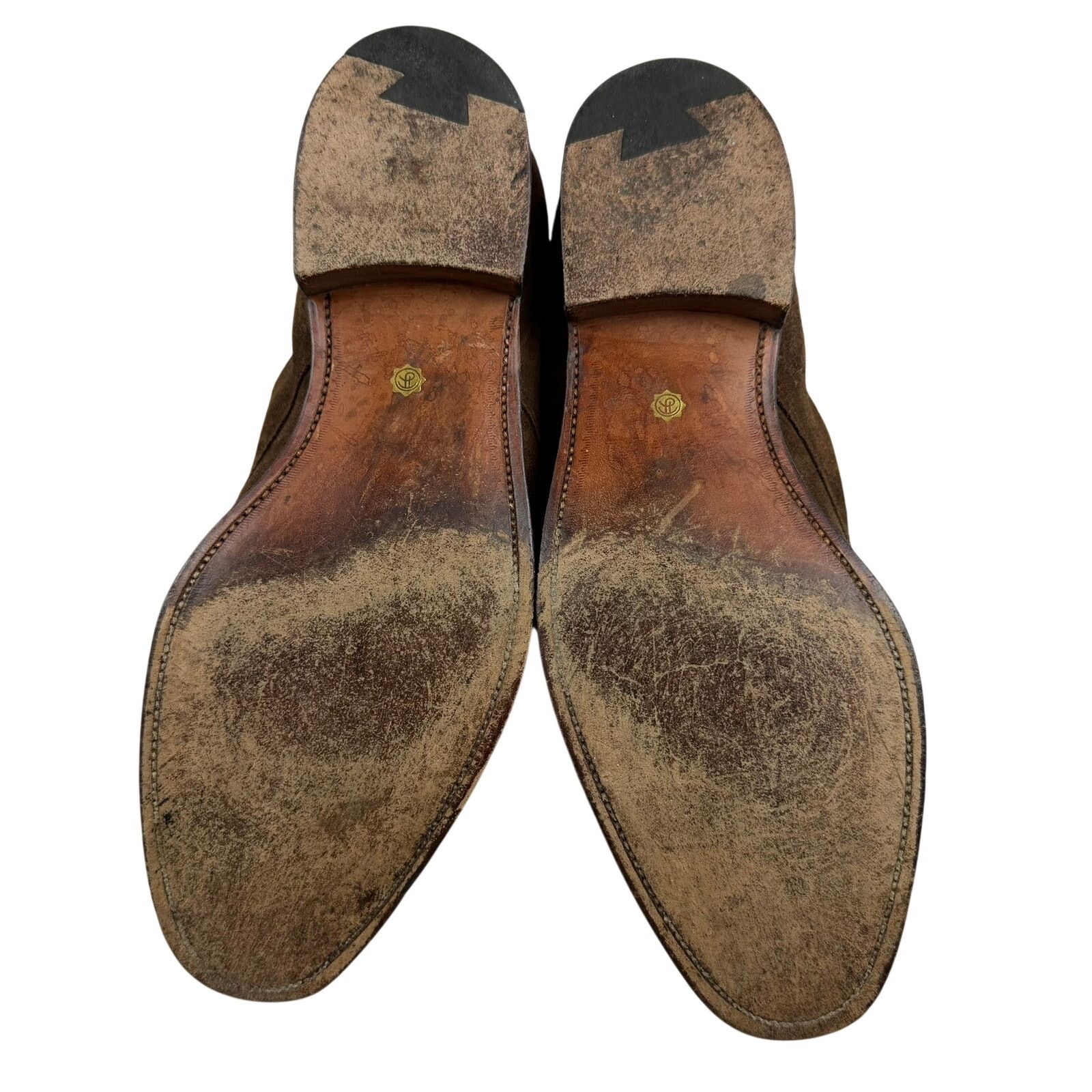 Tom James Tom James Laxton Suede Monk Strap Shoes 10.5D England Size US 10.5 / EU 43-44 - 3 Thumbnail