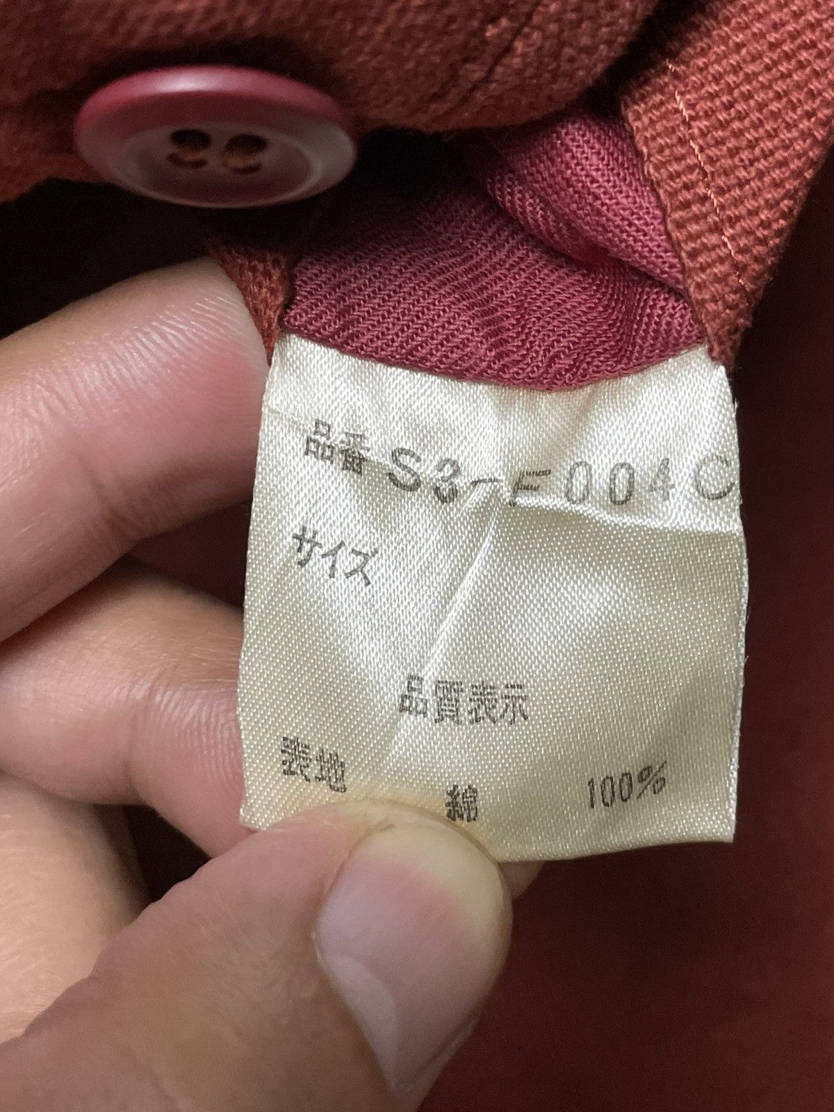 Japanese Brand × Vintage Spaggiani x Vintage Collared Workmen Jacket (31) Size US M / EU 48-50 / 2 - 7 Thumbnail