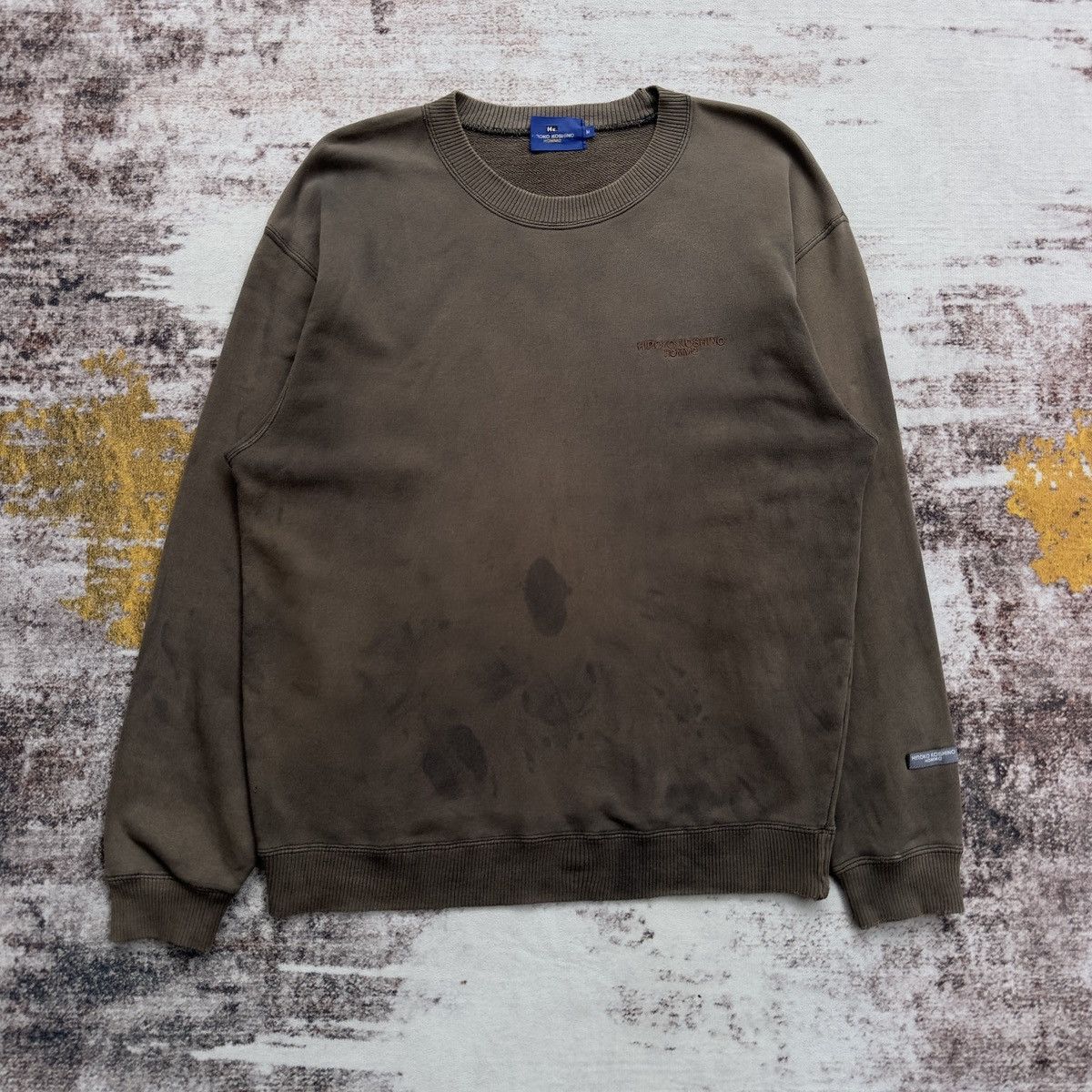 Hiroko Koshino Homme VINTAGE HIROKO KOSHINO HOMME EMBROIDERY LOGO TIE DYE Size US M / EU 48-50 / 2 - 5 Thumbnail