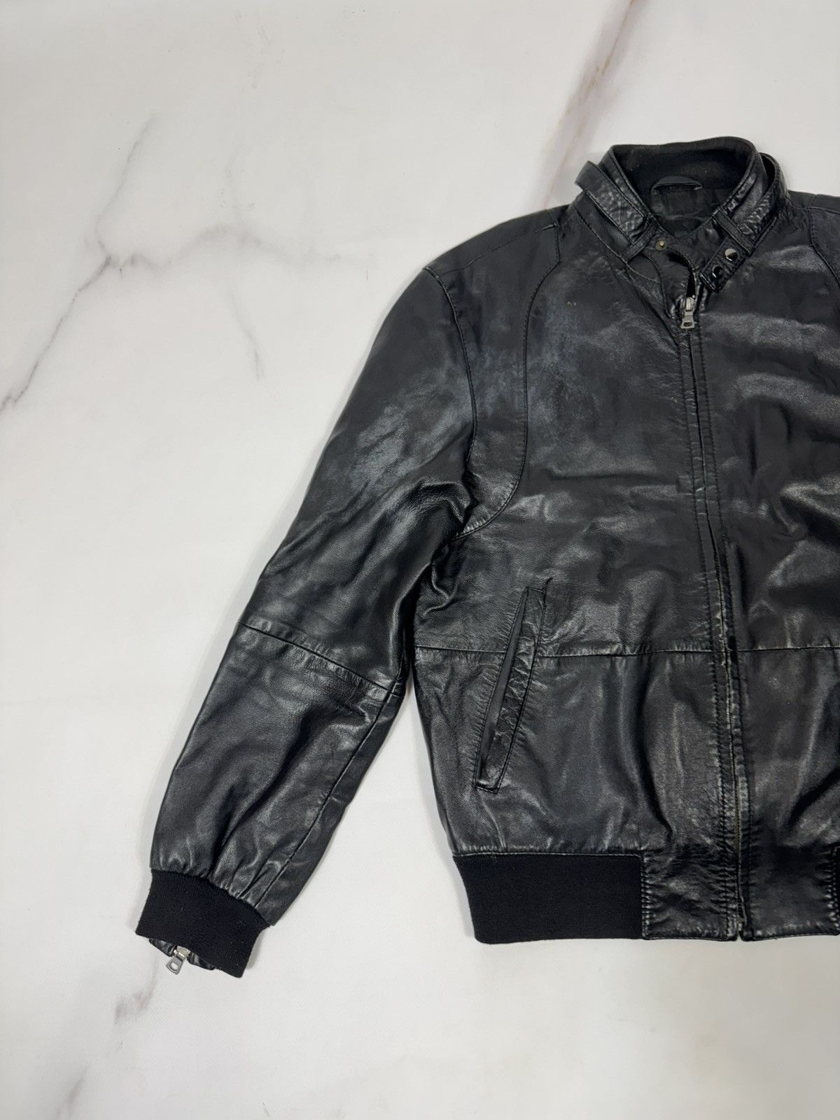 Vintage Vintage Paul Kehl Leather Motorcycle Biker Jacket Size US M / EU 48-50 / 2 - 8 Thumbnail