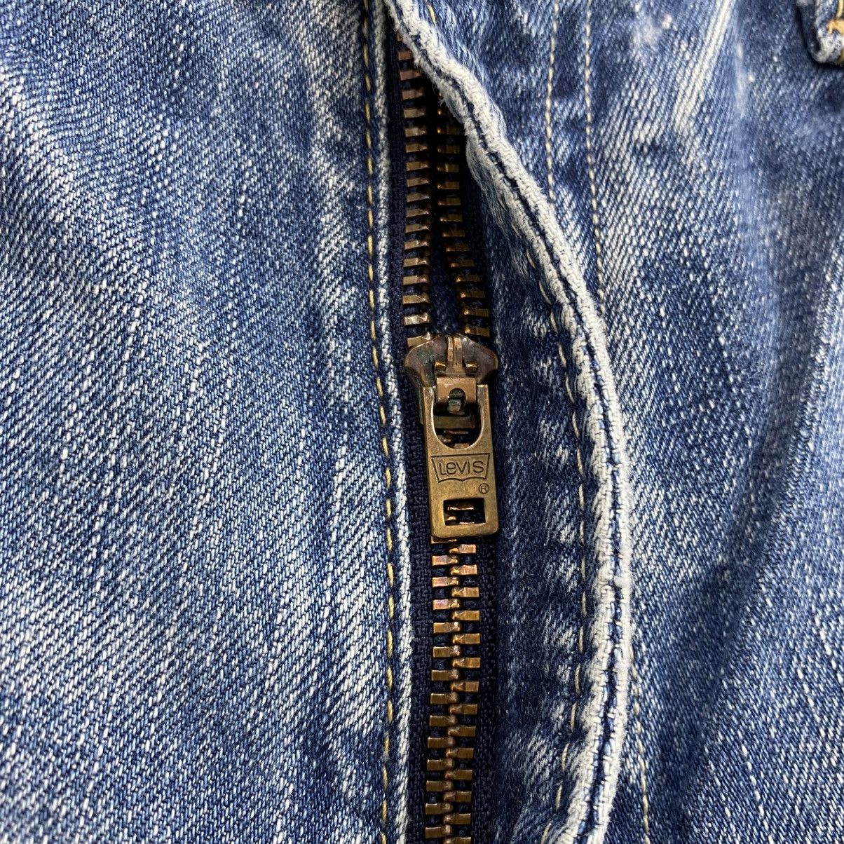 Levi's Vintage Clothing 🇯🇵 1990s Vintage Levis 503 Japan 33x33 Distressed Faded Jeans Size US 33 - 7 Thumbnail