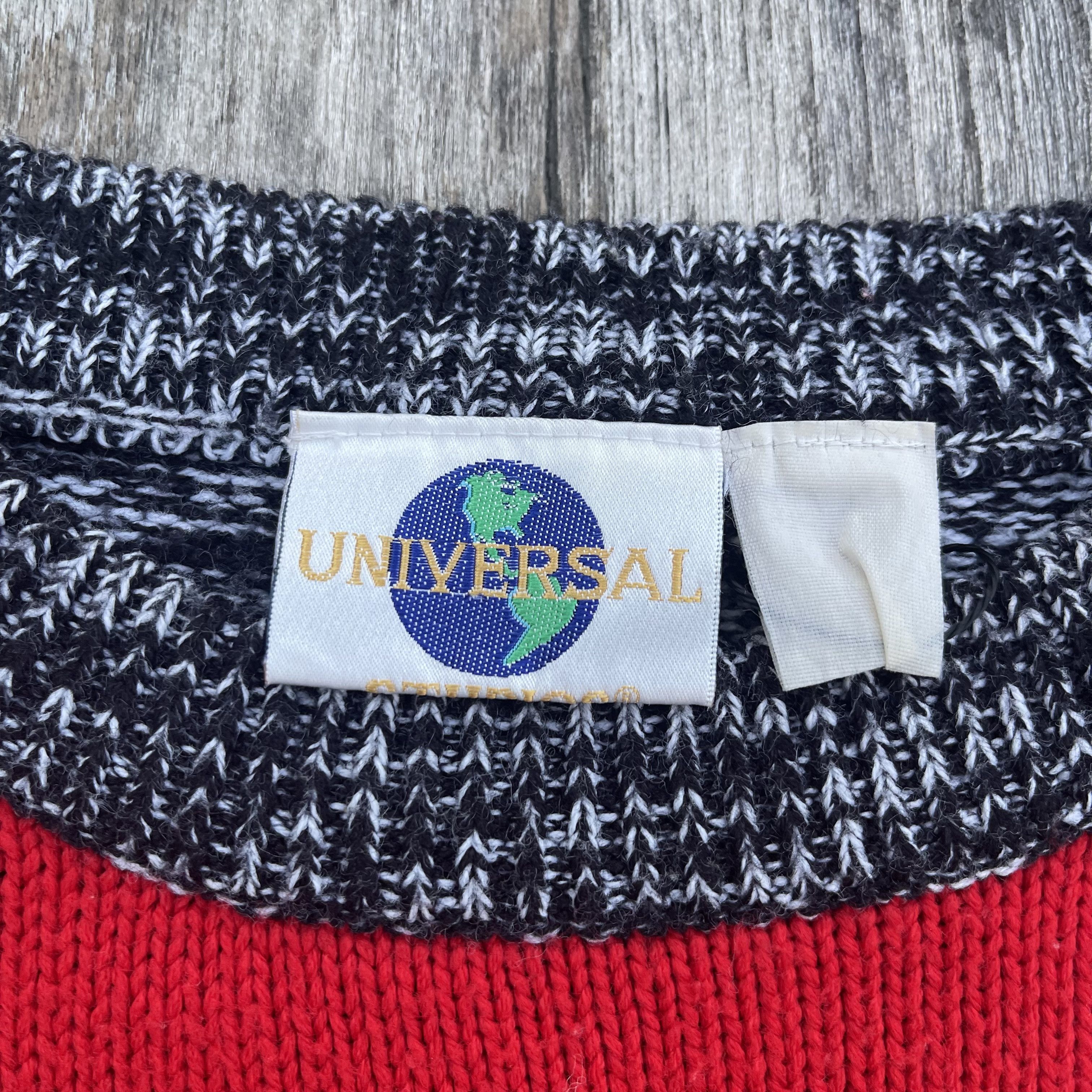 Universal Studios Vintage Universal Studios Woody the Woodpecker Knit Sweater Size US M / EU 48-50 / 2 - 3 Thumbnail