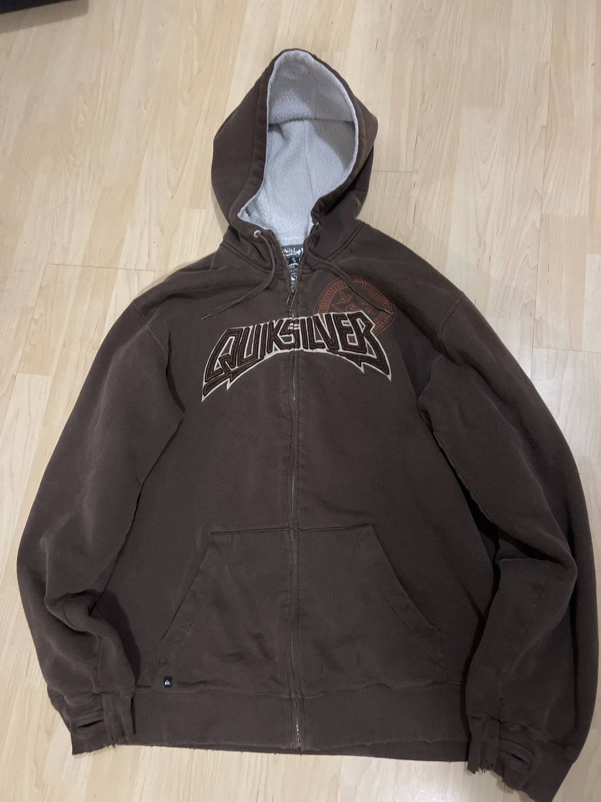 Quiksilver Rare Quiksilver zip up Size US XL / EU 56 / 4 - 1 Thumbnail
