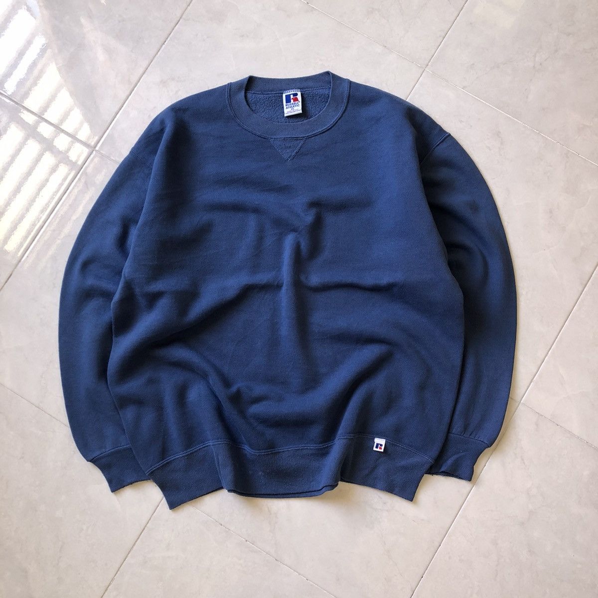 RUSSEL ATHLETIC Vintage Plain Crewneck Sweatshirt
