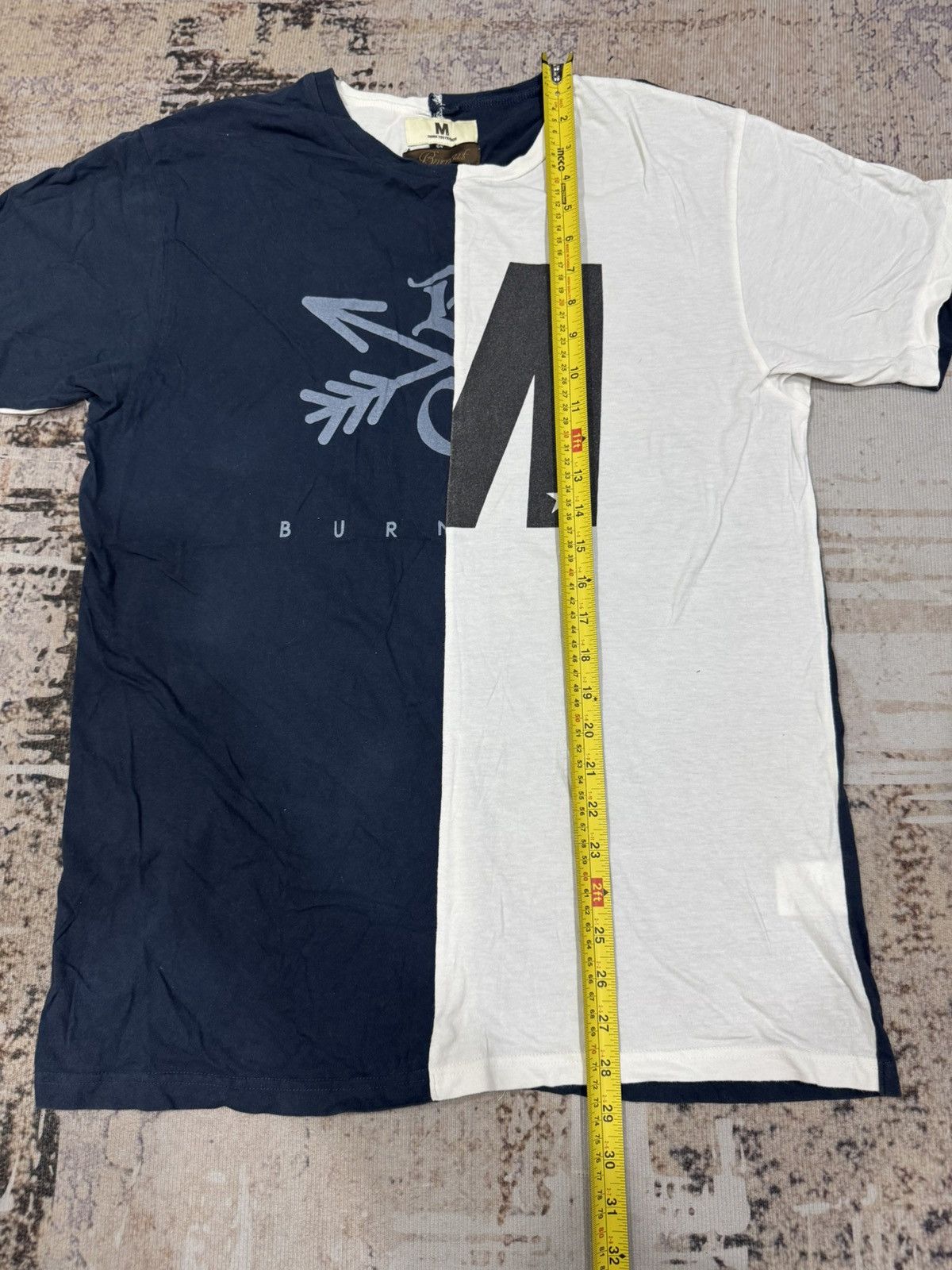 Other M x BURNOUT - reconstruct tee design Size US M / EU 48-50 / 2 - 7 Thumbnail