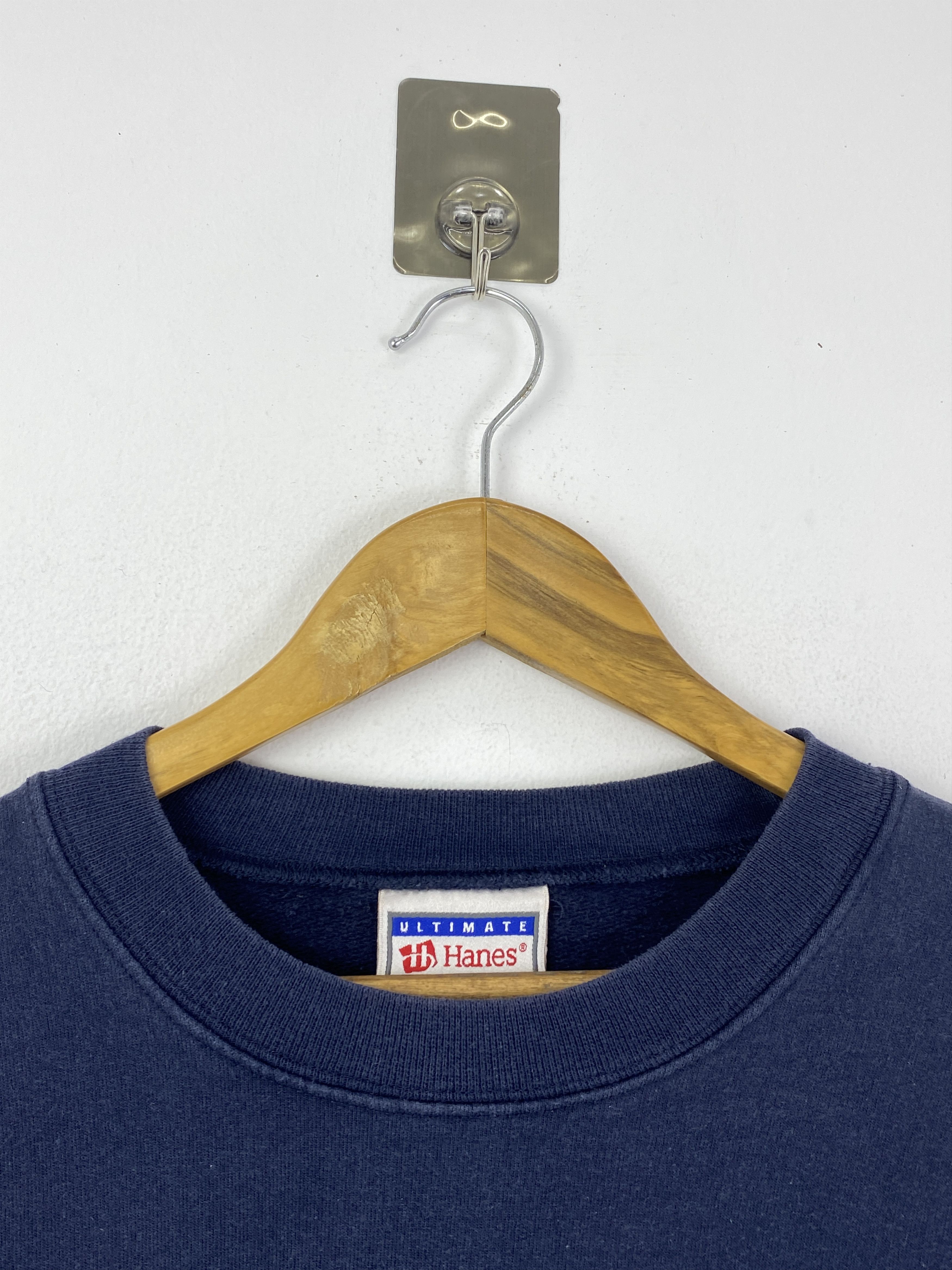 Vintage Vintage 90s Hanes Pullover Crewneck Sweatshirt SH0112 Size US L / EU 52-54 / 3 - 9 Thumbnail