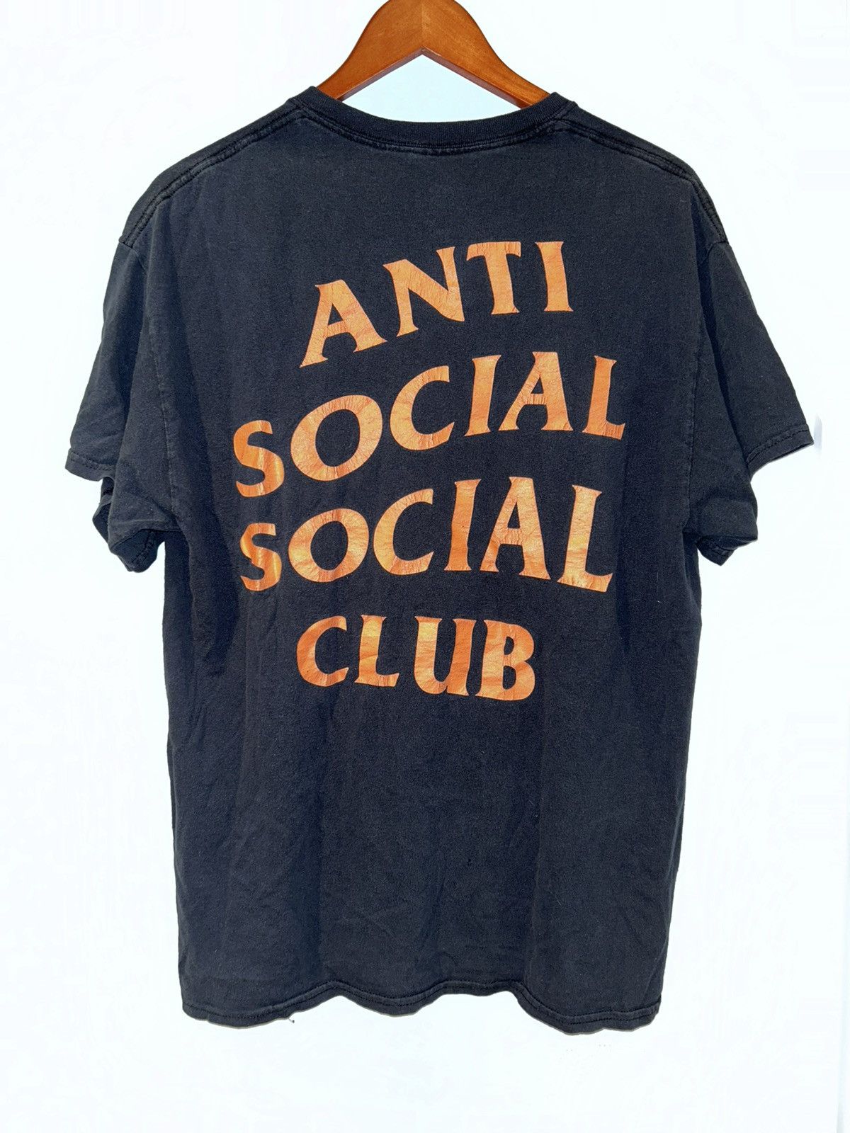 Anti social social club x Undefeated newest paranoid tee