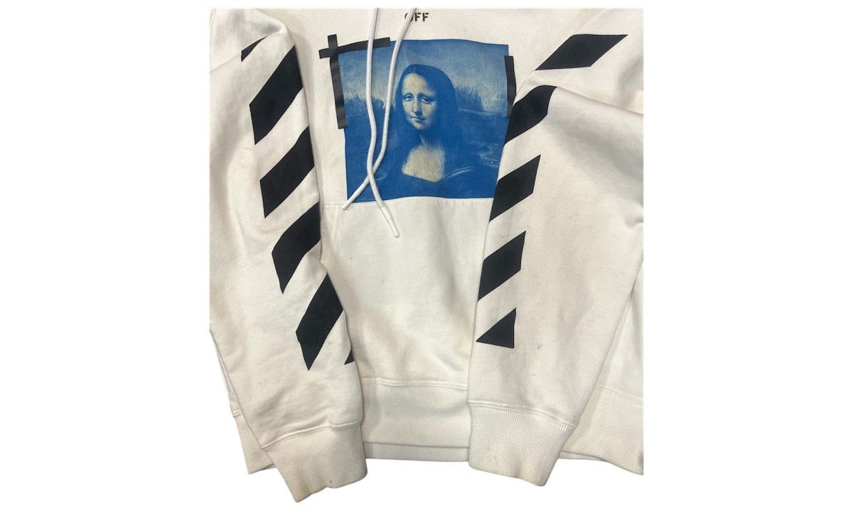 Off-White Off White Mona Lisa Hoodie (Preowned)(Flawed) Size US M / EU 48-50 / 2 - 4 Thumbnail
