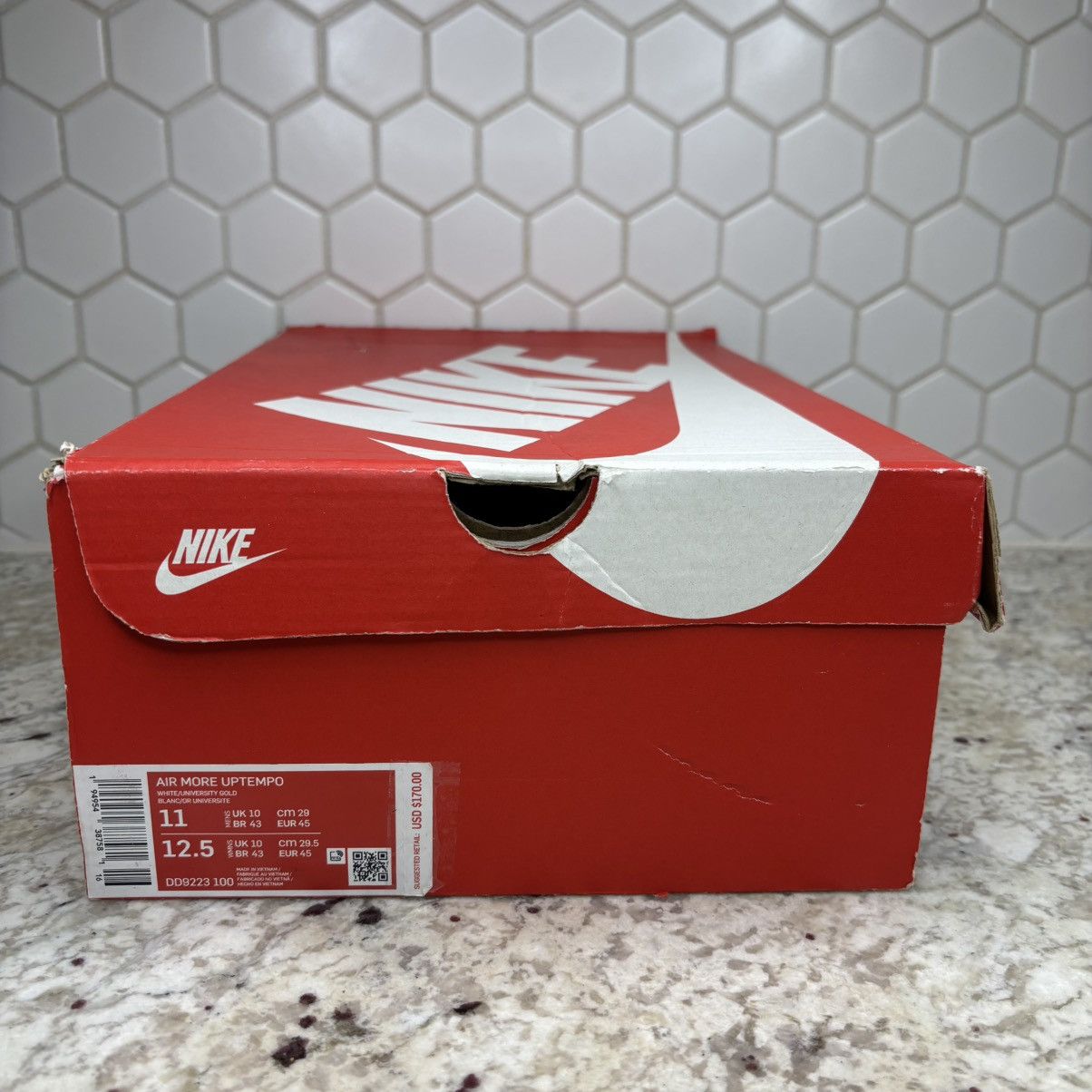 Nike Size 11 - Nike Air More Uptempo Roswell Raygun Worn 1x W/Box Size US 11 / EU 44 - 17 Thumbnail