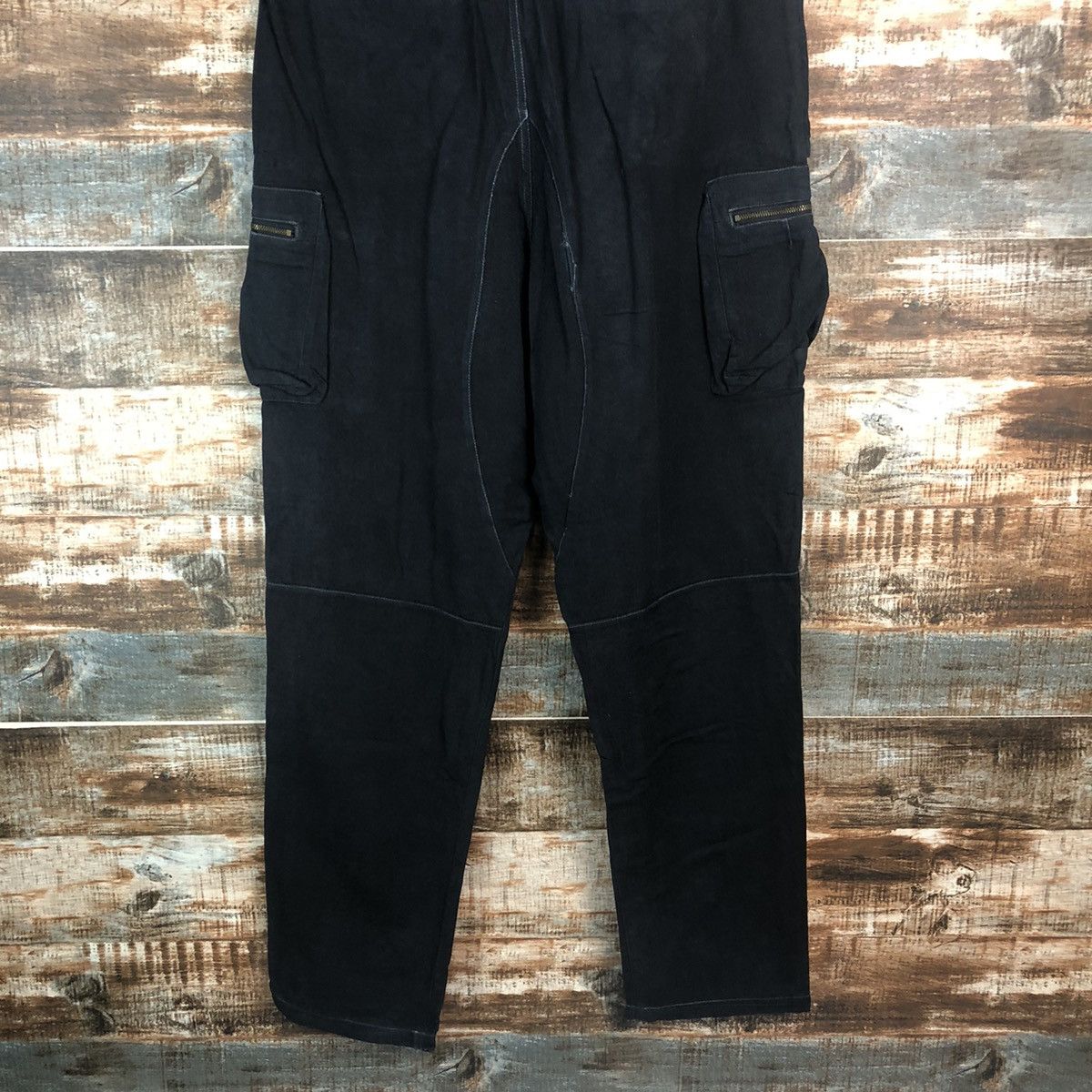 HARE DL Hare Dark Blue utility Cargo Multipocket Pants #C652 Size US 31 - 15 Thumbnail