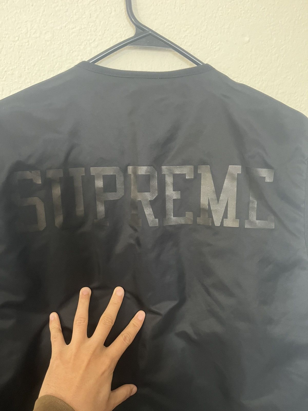 Supreme Supreme Black Vest Reversible Small Jacket Alpha Industries Size US S / EU 44-46 / 1 - 6 Thumbnail