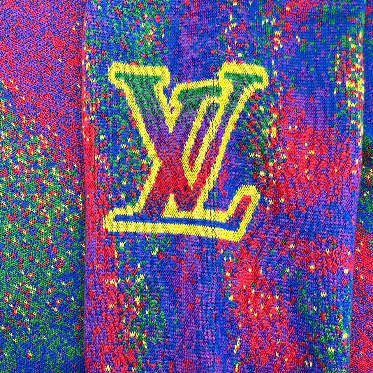 Louis Vuitton Louis Vuitton Colorful Arm Letter Sweater Nextarrow-2412 Size US M / EU 48-50 / 2 - 7 Thumbnail