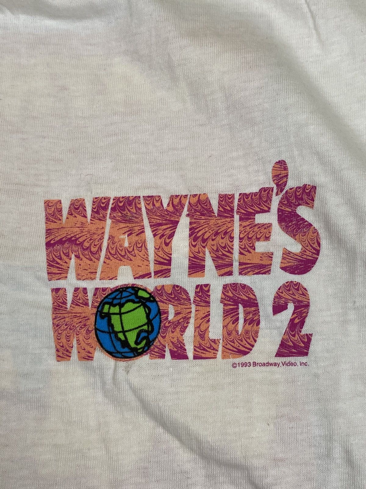 Vintage 🍀Free Shipping☘️ Wayne’s World 2 Waynestock T-shirt 1993 Size US L / EU 52-54 / 3 - 10 Thumbnail