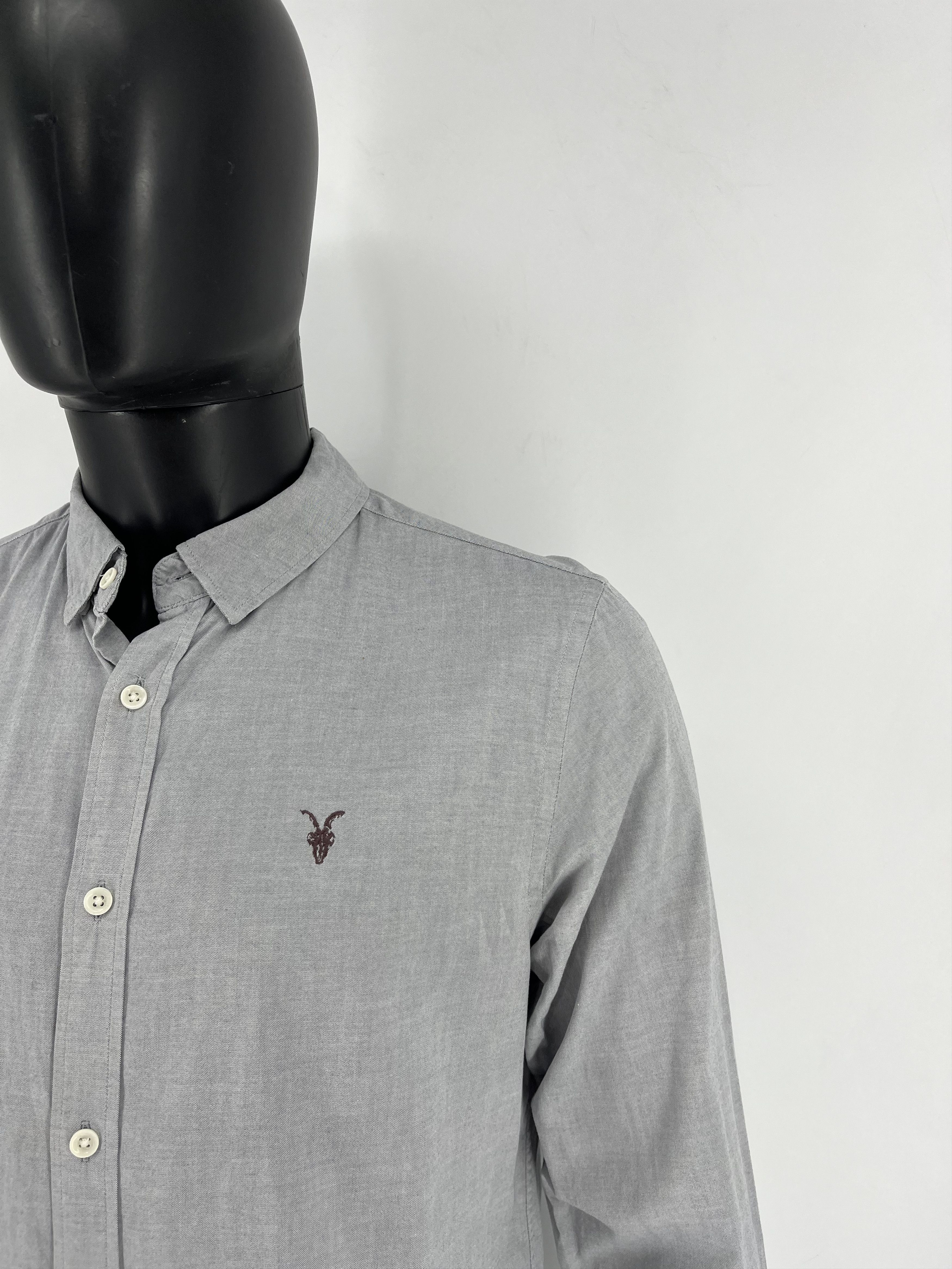 Allsaints Allsaints Shirts Button Up Streetwear Y2k Style Size M Size US M / EU 48-50 / 2 - 6 Thumbnail