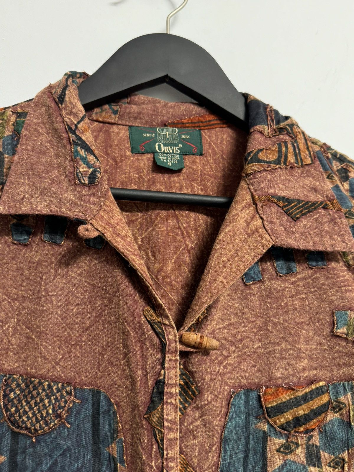 Orvis Vintage Orvis Jacket Women’s Brown Elephant Applique Size S / US 4 / IT 40 - 6 Thumbnail