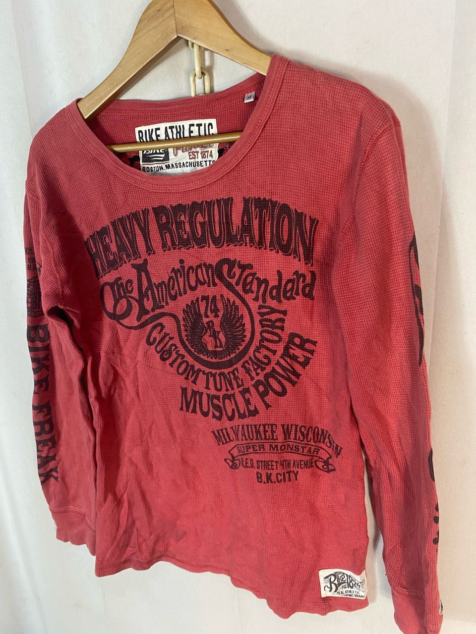 Other Bike spellout long sleeve tshirt Size US M / EU 48-50 / 2 - 2 Thumbnail