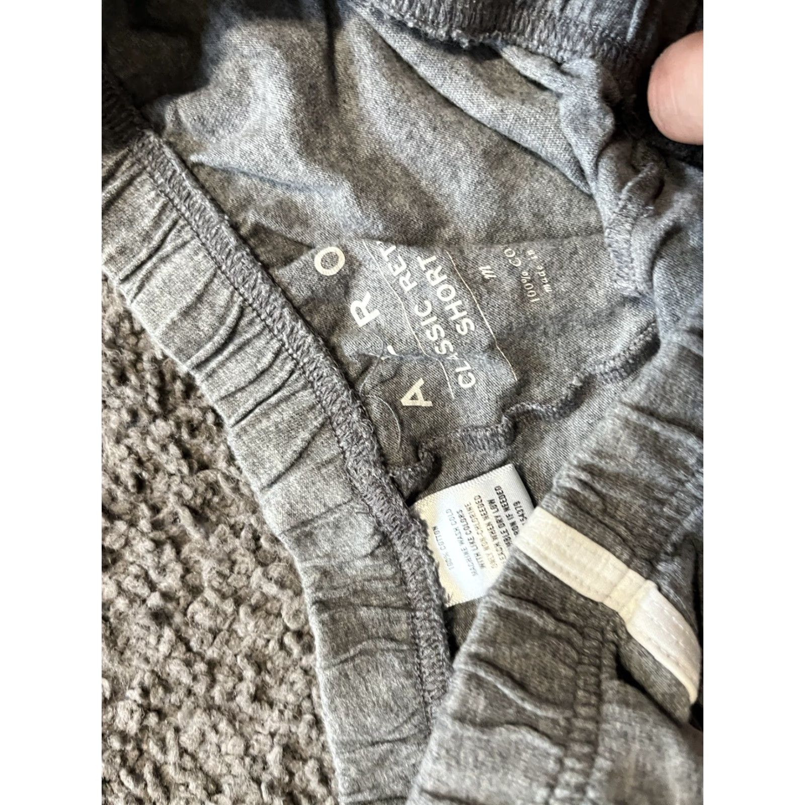 Vintage AERO Classic Retro Gray Shorts Women Medium Regular Fit Size 32" / US 10 / IT 46 - 3 Thumbnail