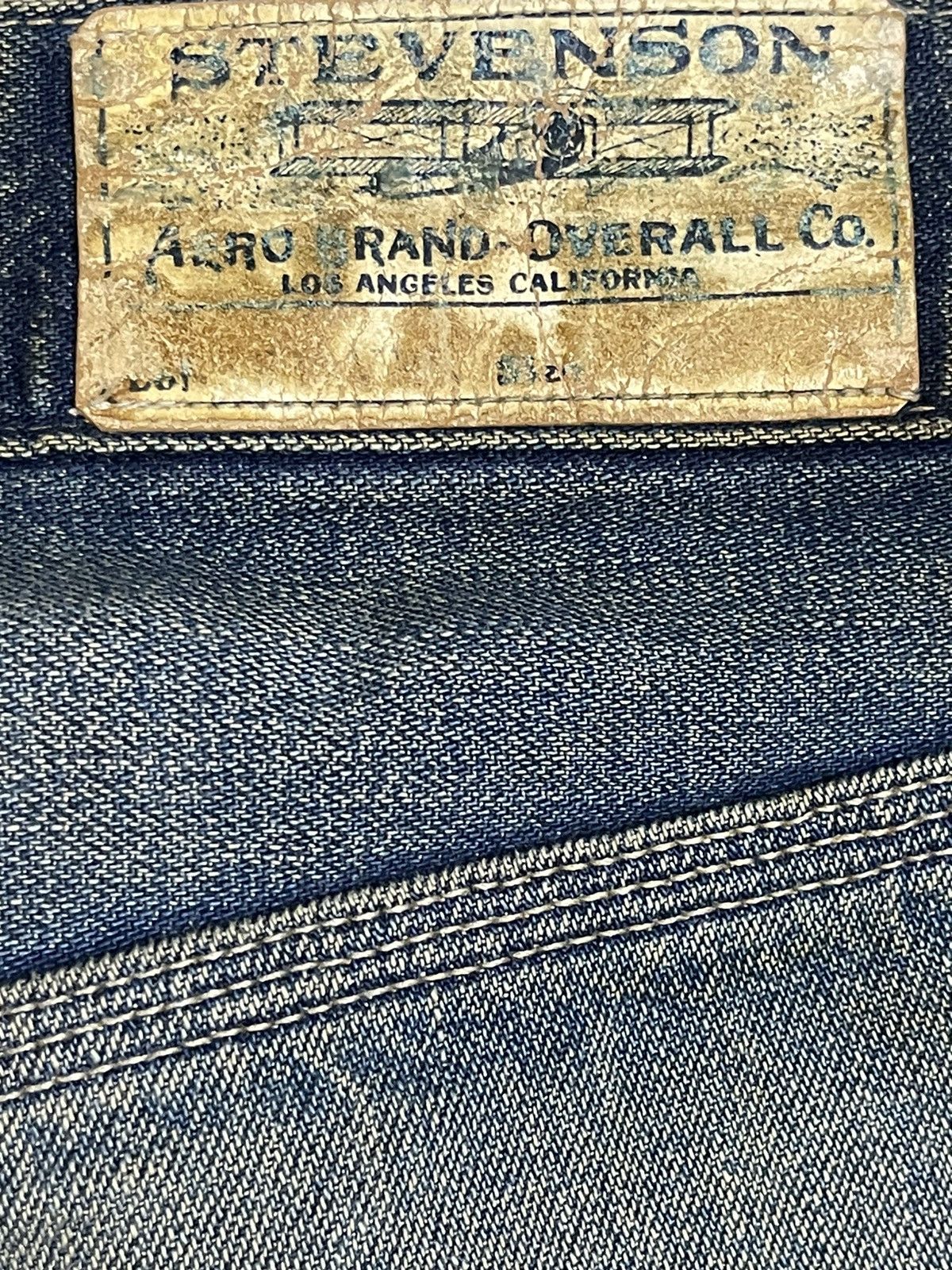 Stevenson Overall Co. Vintage Japan Stevenson Overall Co Mud Wash Carpenter Jeans Size US 30 / EU 46 - 10 Thumbnail