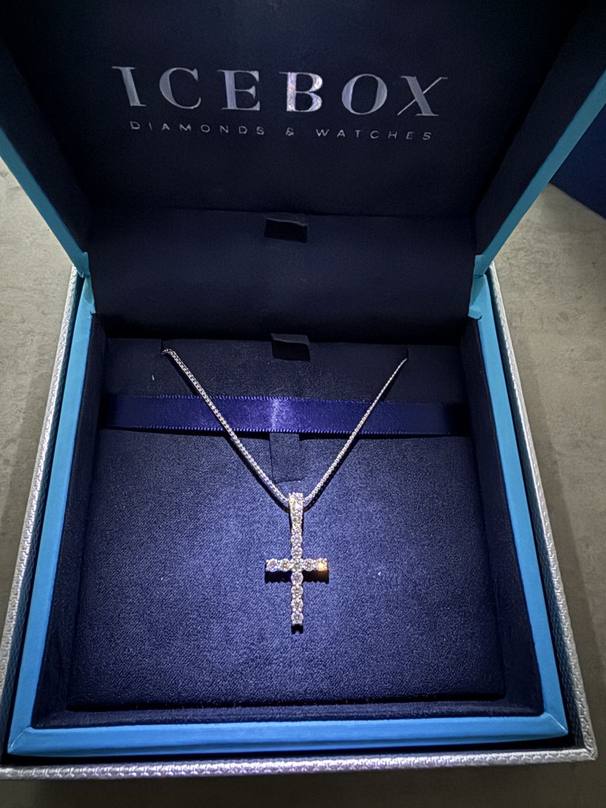 Other 14K VS Diamond Cross Size ONE SIZE - 2 Thumbnail