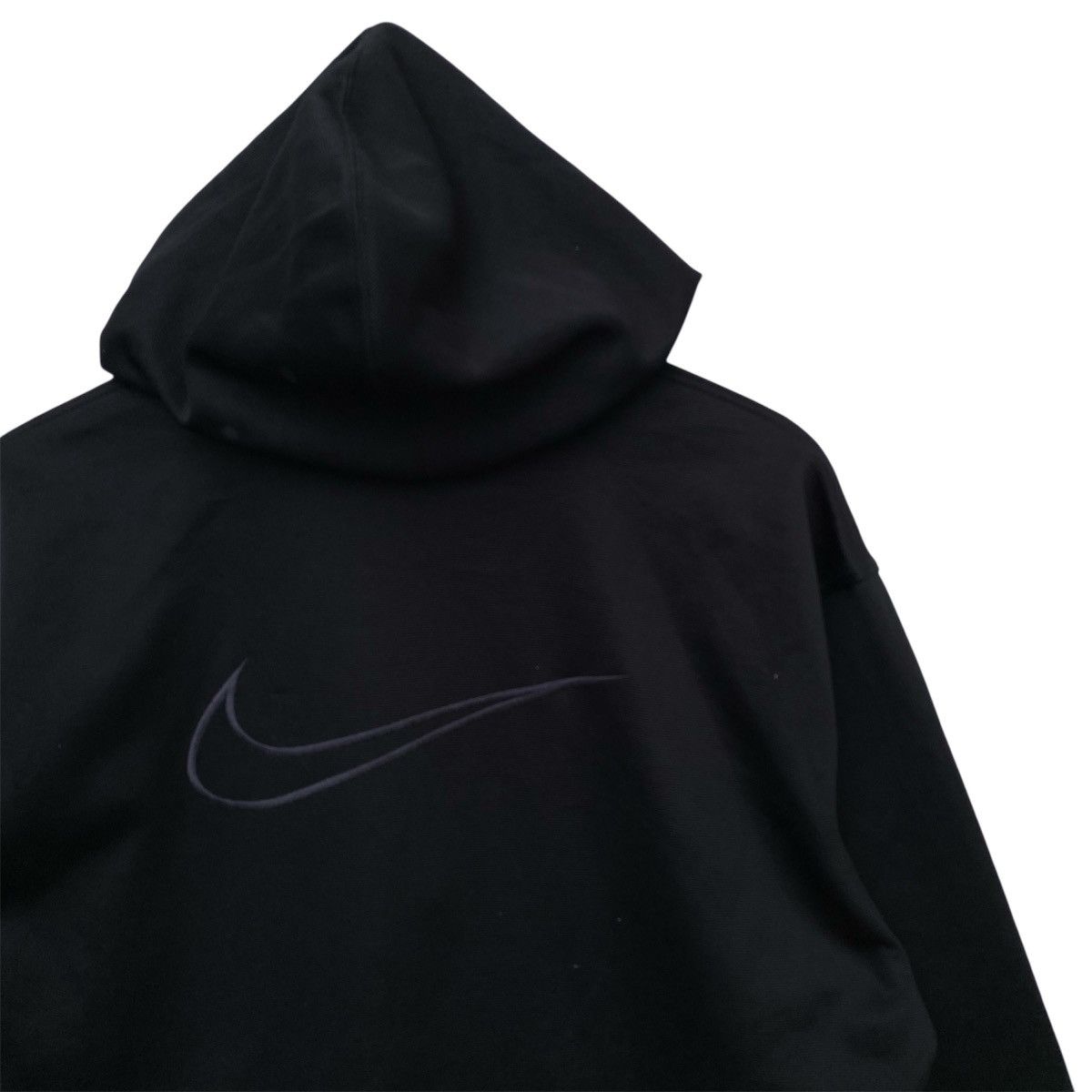 Nike Vintage 90s Nike Air Swoosh Half Zipper Hoodie | L | Swag Size US L / EU 52-54 / 3 - 9 Thumbnail