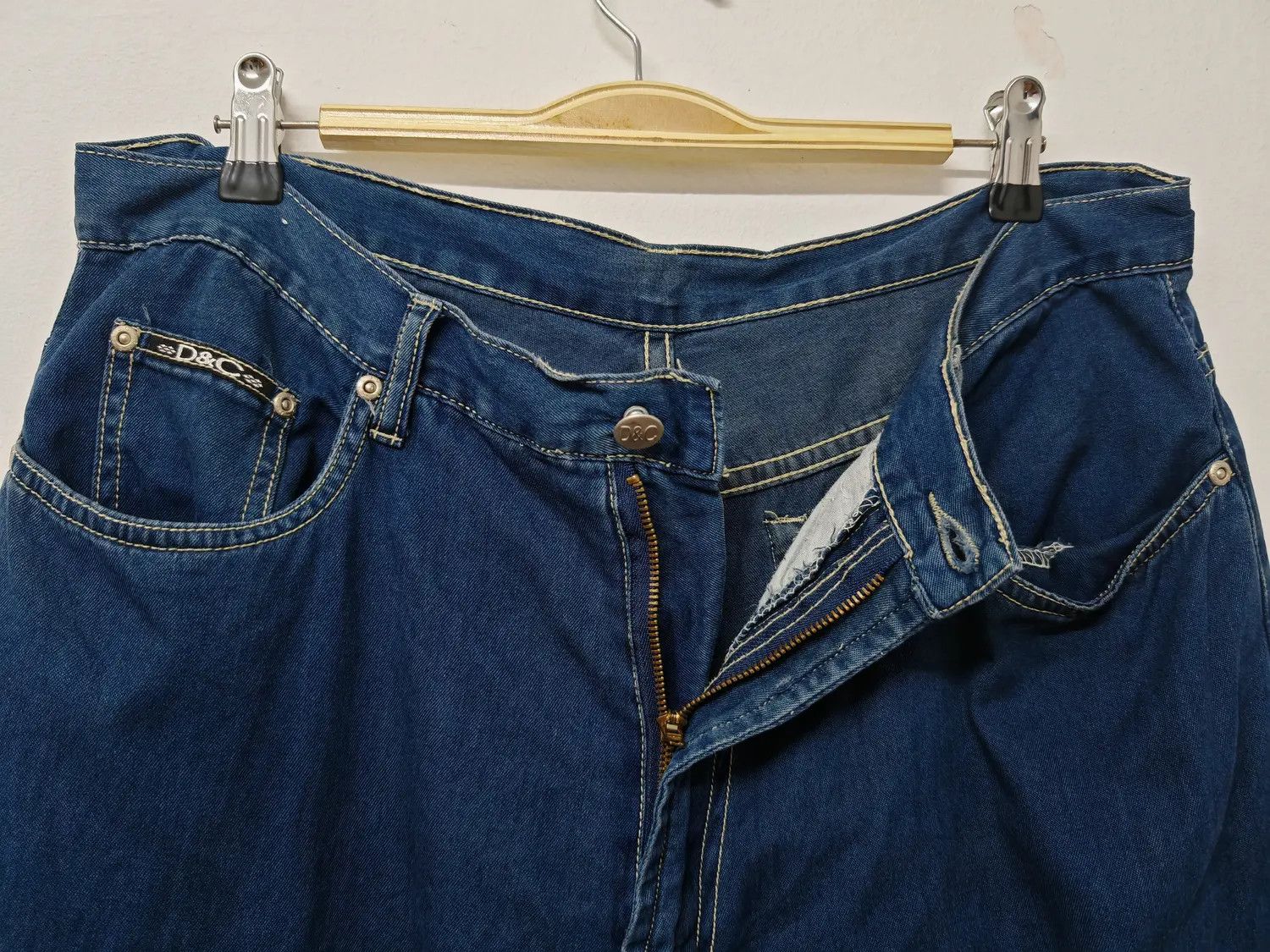 Vintage D&C Jeans Pants Size US 34 / EU 50 - 6 Thumbnail