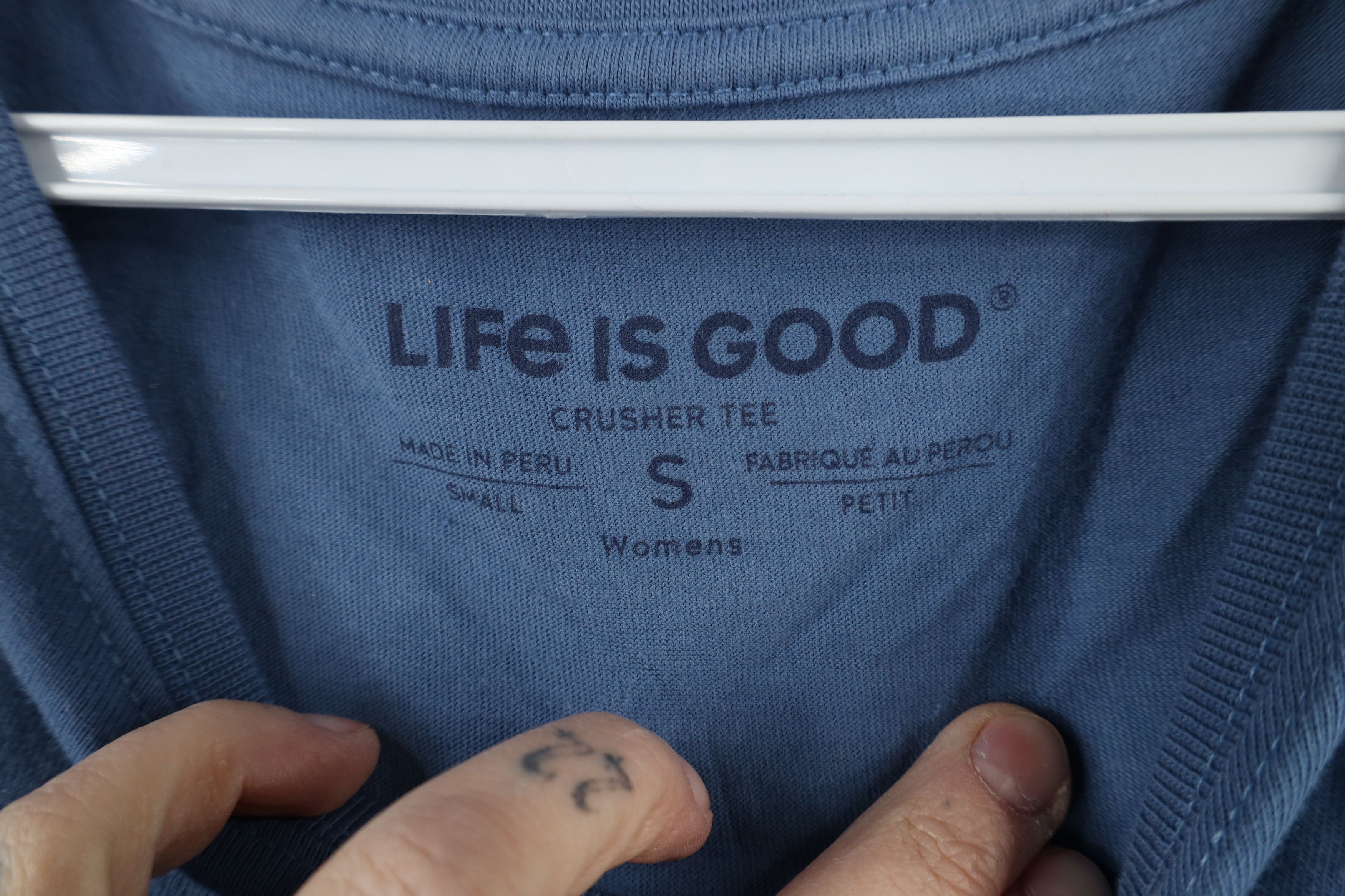 Life is Good × Vintage Life Is Good Quaranteam In This Together Sloth T-Shirt Blue Size S / US 4 / IT 40 - 7 Thumbnail