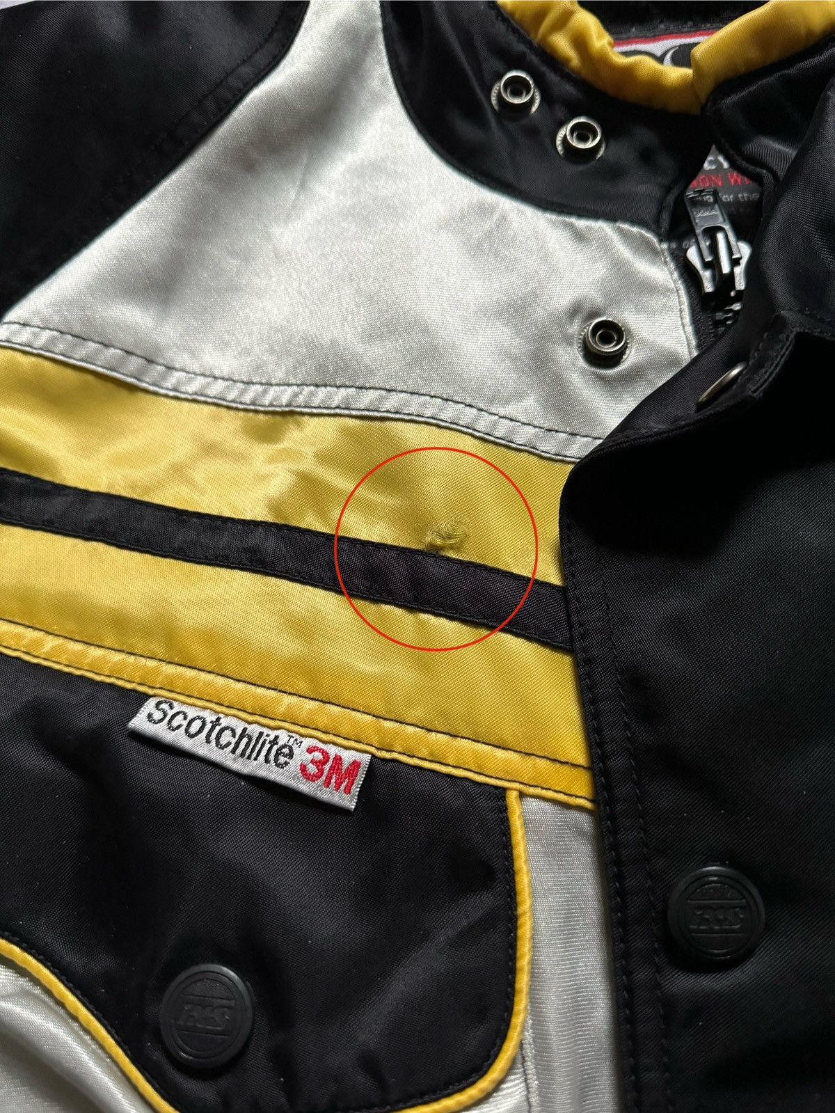 Vintage Vintage Y2K IXS Scotchlite 3M Moto Futuristic Vest Jacket Size US XL / EU 56 / 4 - 9 Thumbnail