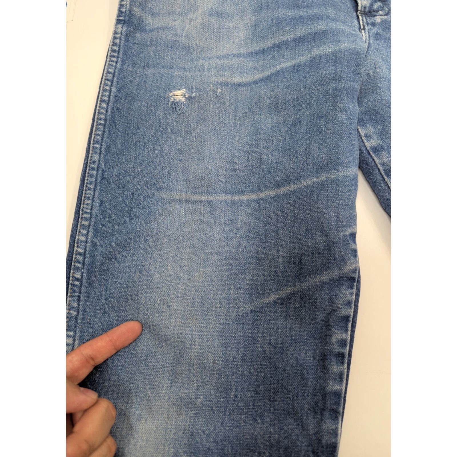 Wrangler VINTAGE Wrangler Jeans Men's 36x34 Cowboy Cut Bootcut Western Workwear Distressed 13MWZ jeans Size US 36 / EU 52 - 7 Thumbnail