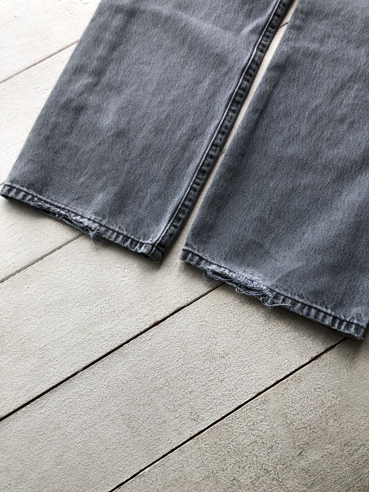 Levi's Avant Garde Distressed Levis 501 Mudwash baggy pants Jeans Size US 36 / EU 52 - 3 Thumbnail