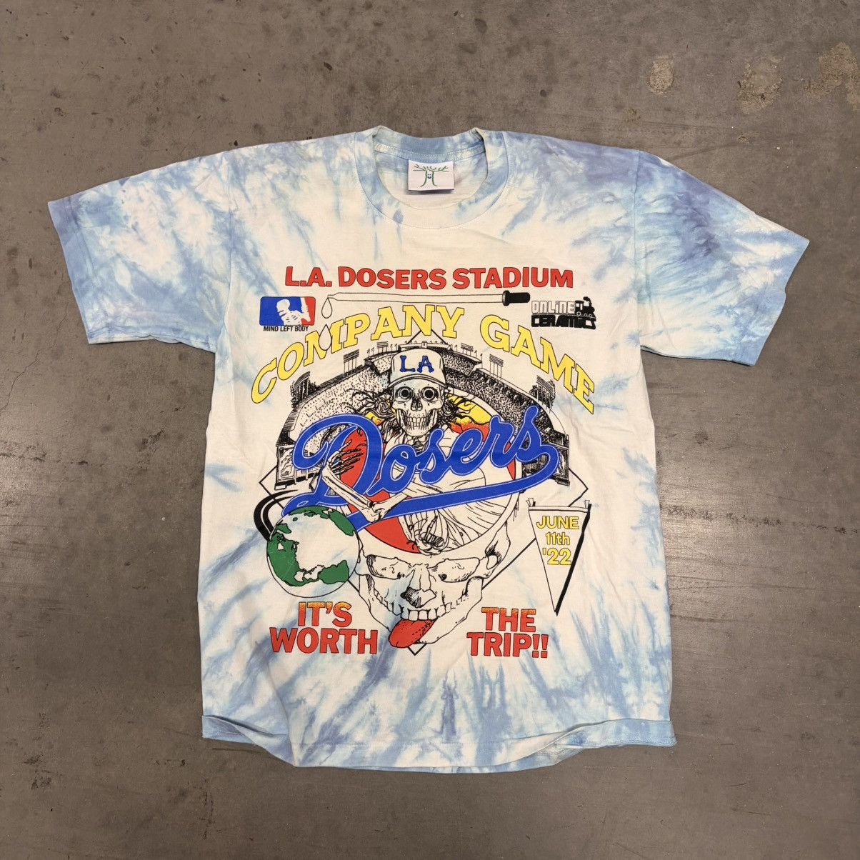 Grateful Dead × Online Ceramics Online Ceramics LA Dosers Grateful Dead Shirt Size Small Size US S / EU 44-46 / 1 - 1 Thumbnail